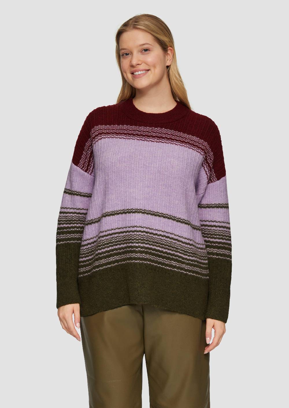 S.Oliver Gestreifter Strickpullover im Relaxed Fit Neuheiten