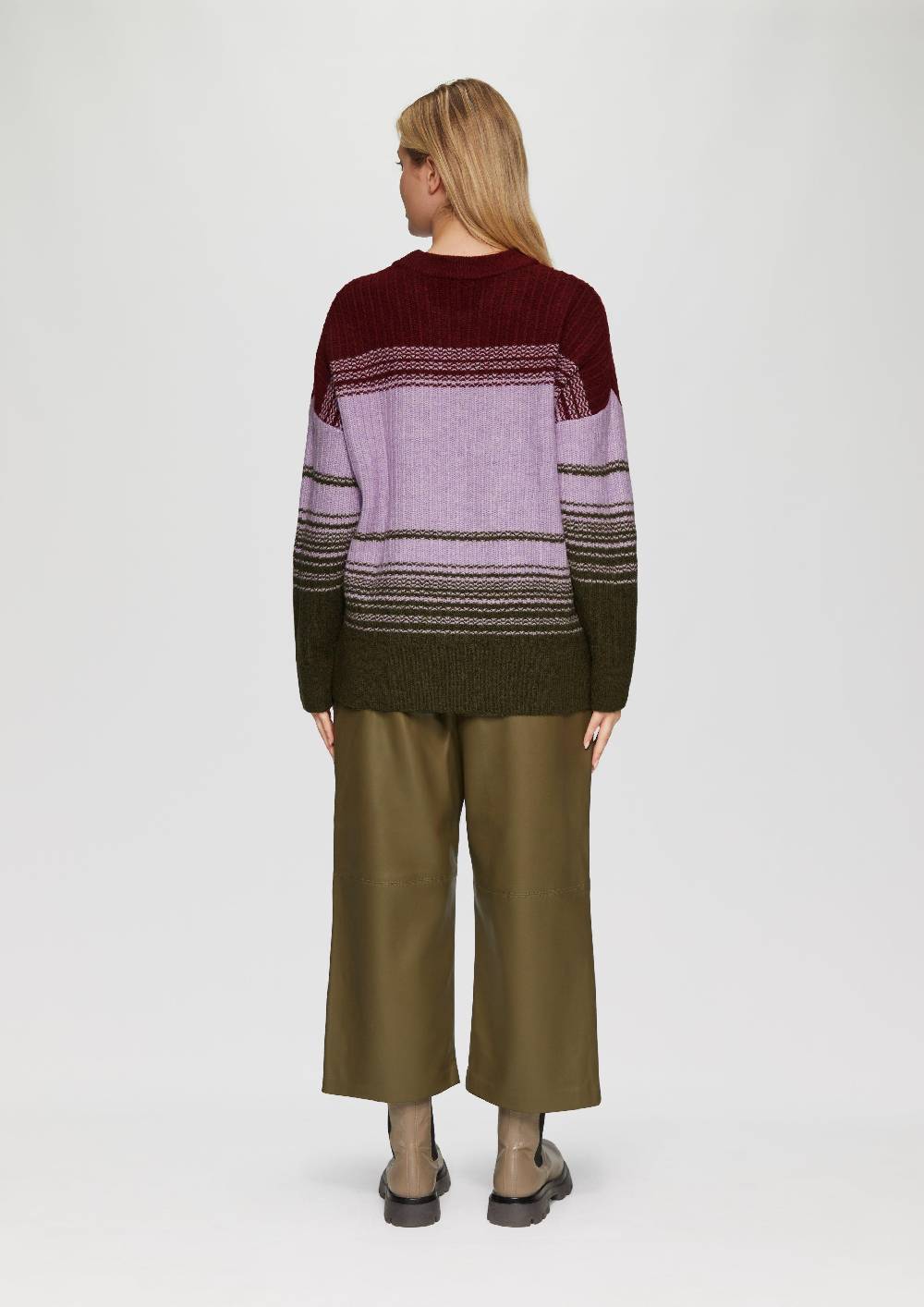 S.Oliver Gestreifter Strickpullover im Relaxed Fit Neuheiten