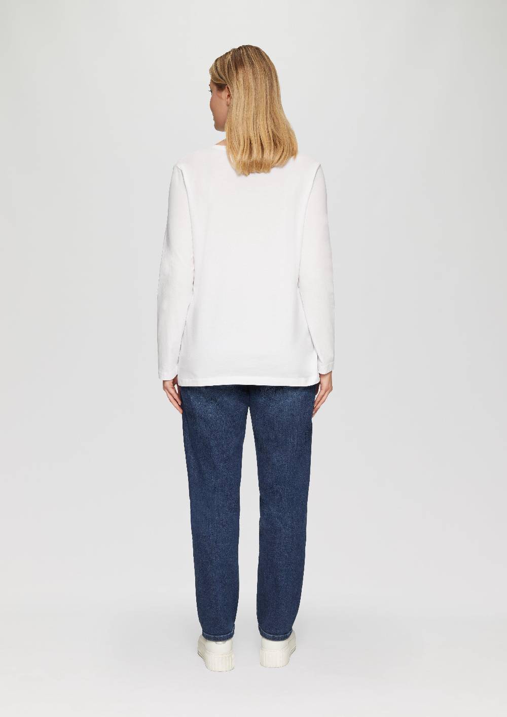 S.Oliver Longsleeve aus Baumwollstretch VIP-Rabatte
