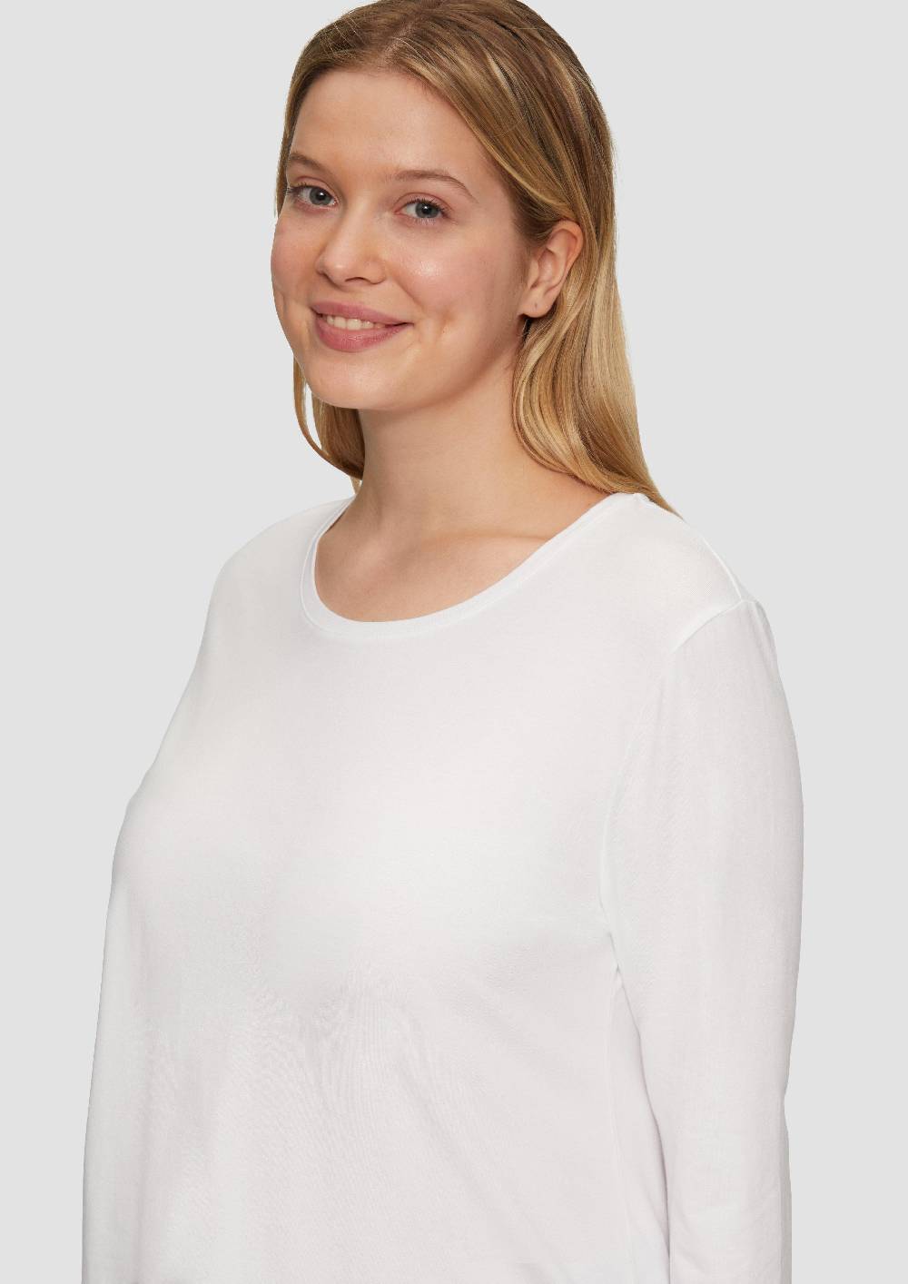 S.Oliver Longsleeve aus Baumwollstretch VIP-Rabatte