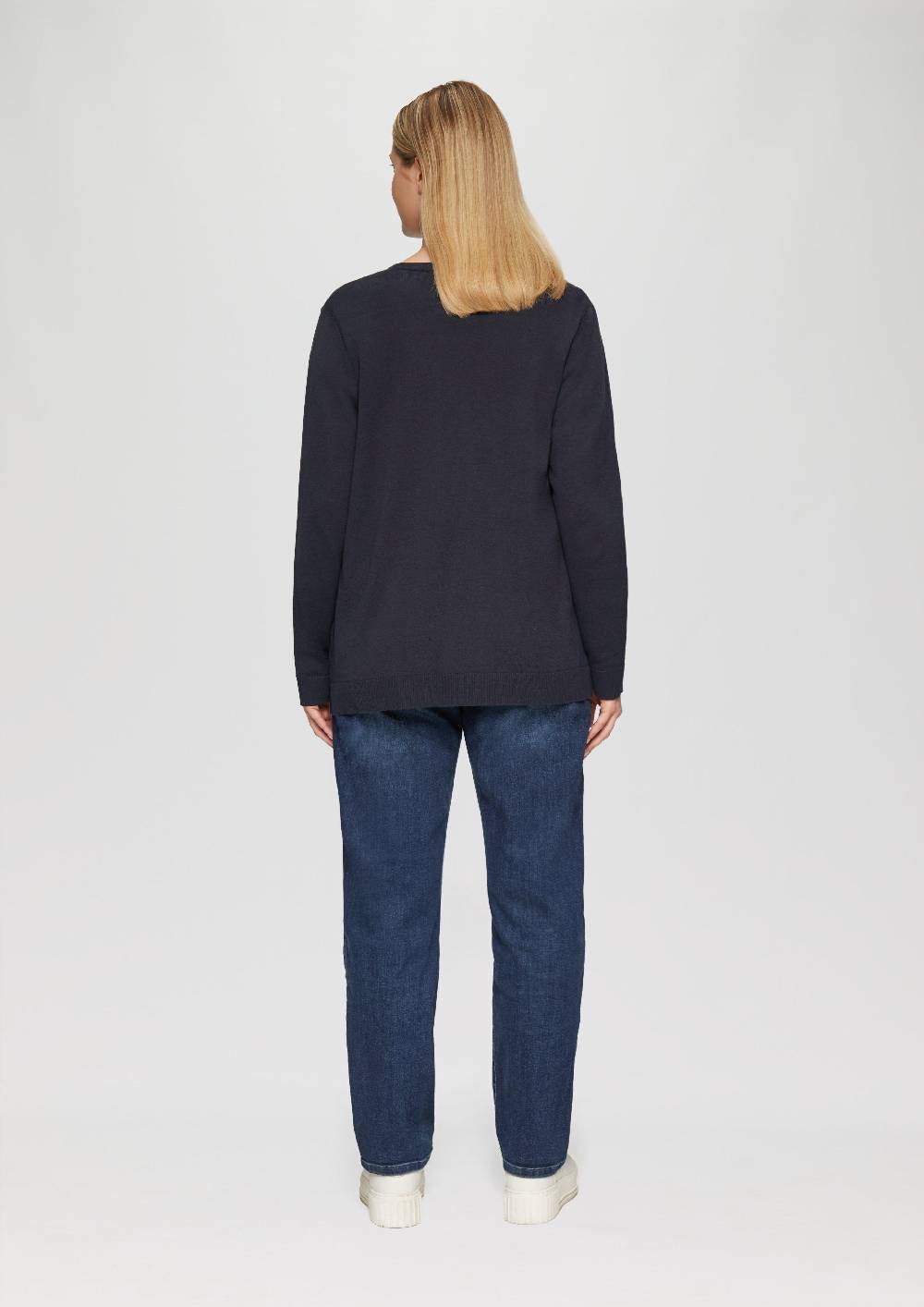 S.Oliver Cardigan aus Viskose-Baumwollmix Sonderangebot der Fabrik