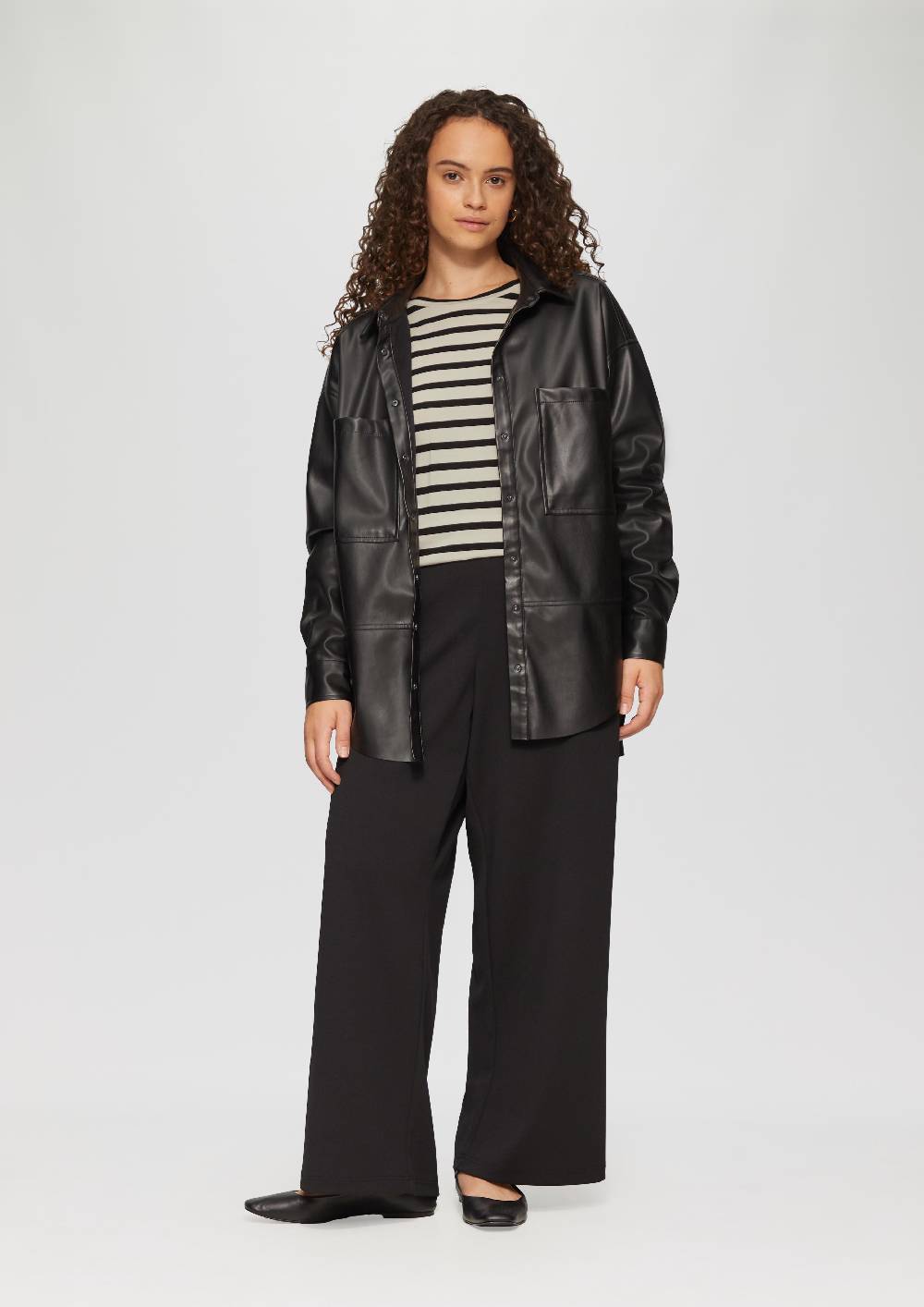 S.Oliver Cropped Langarmshirt aus Lyocellmix Discount Store für neue Produkte