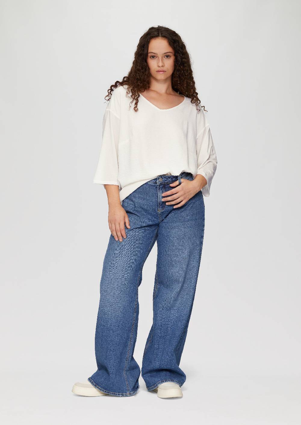 S.Oliver Shirt im Fabricmix und Loose Fit Angebote