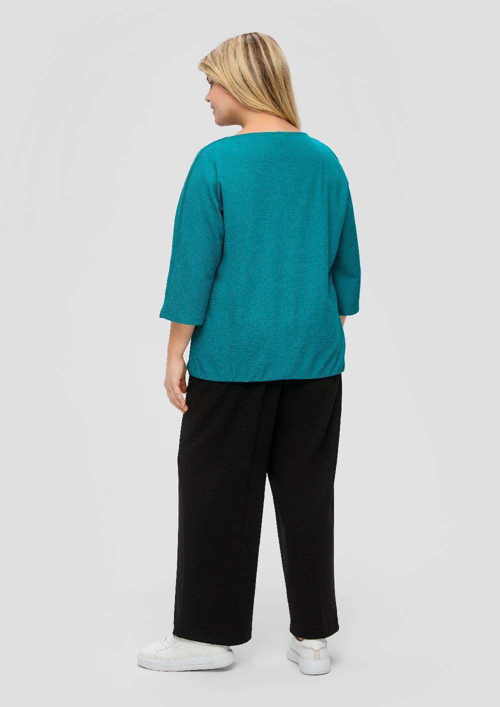 S.Oliver O-Shape-Bluse mit bequemem Gummizug im Angebot