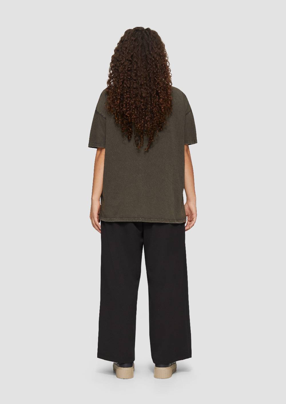 S.Oliver Oversized Print-Shirt im Used-Look Fabrikverkauf