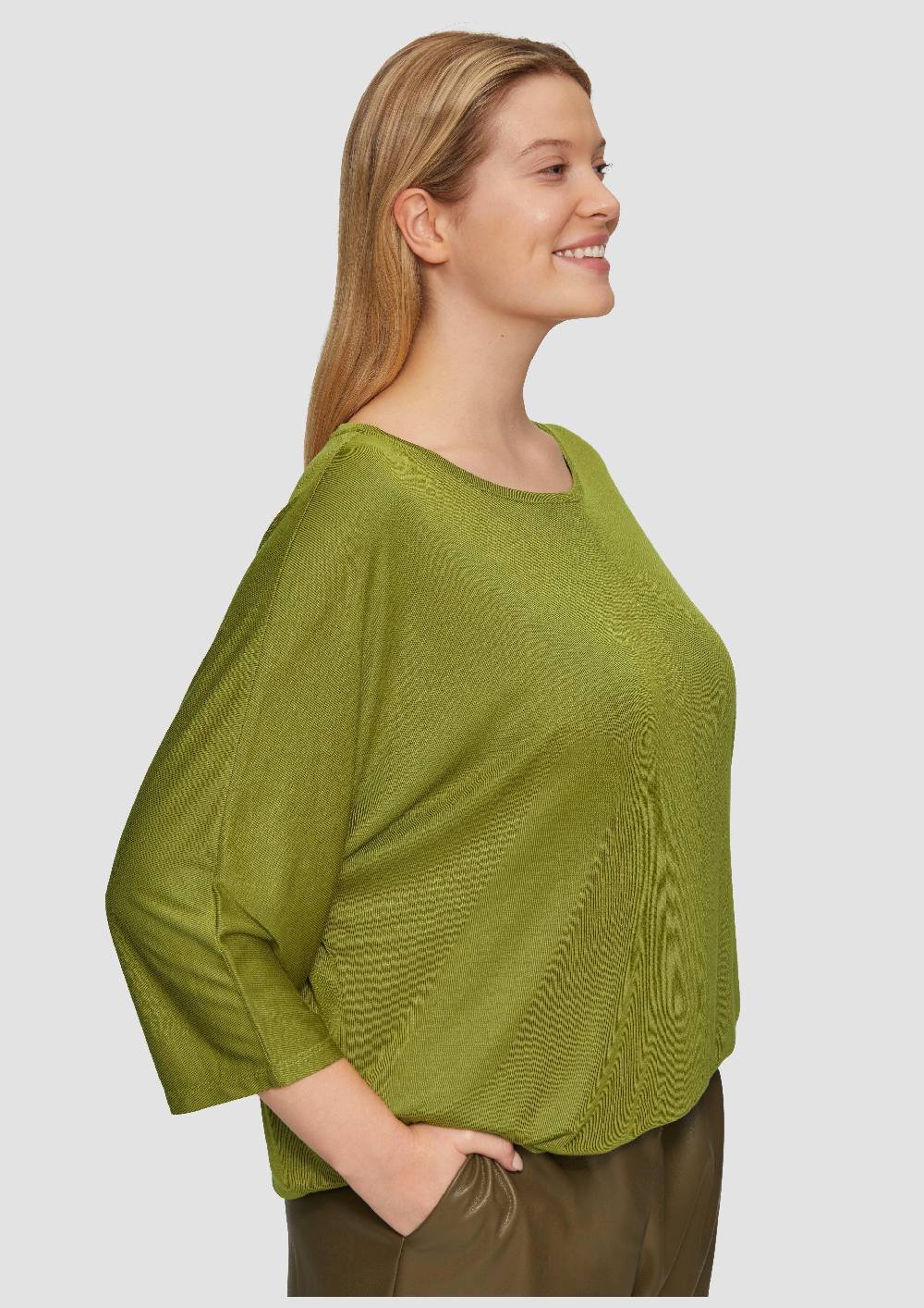 S.Oliver O-Shape-Shirt mit Fledermausarm Limitierter Zeitrabatt