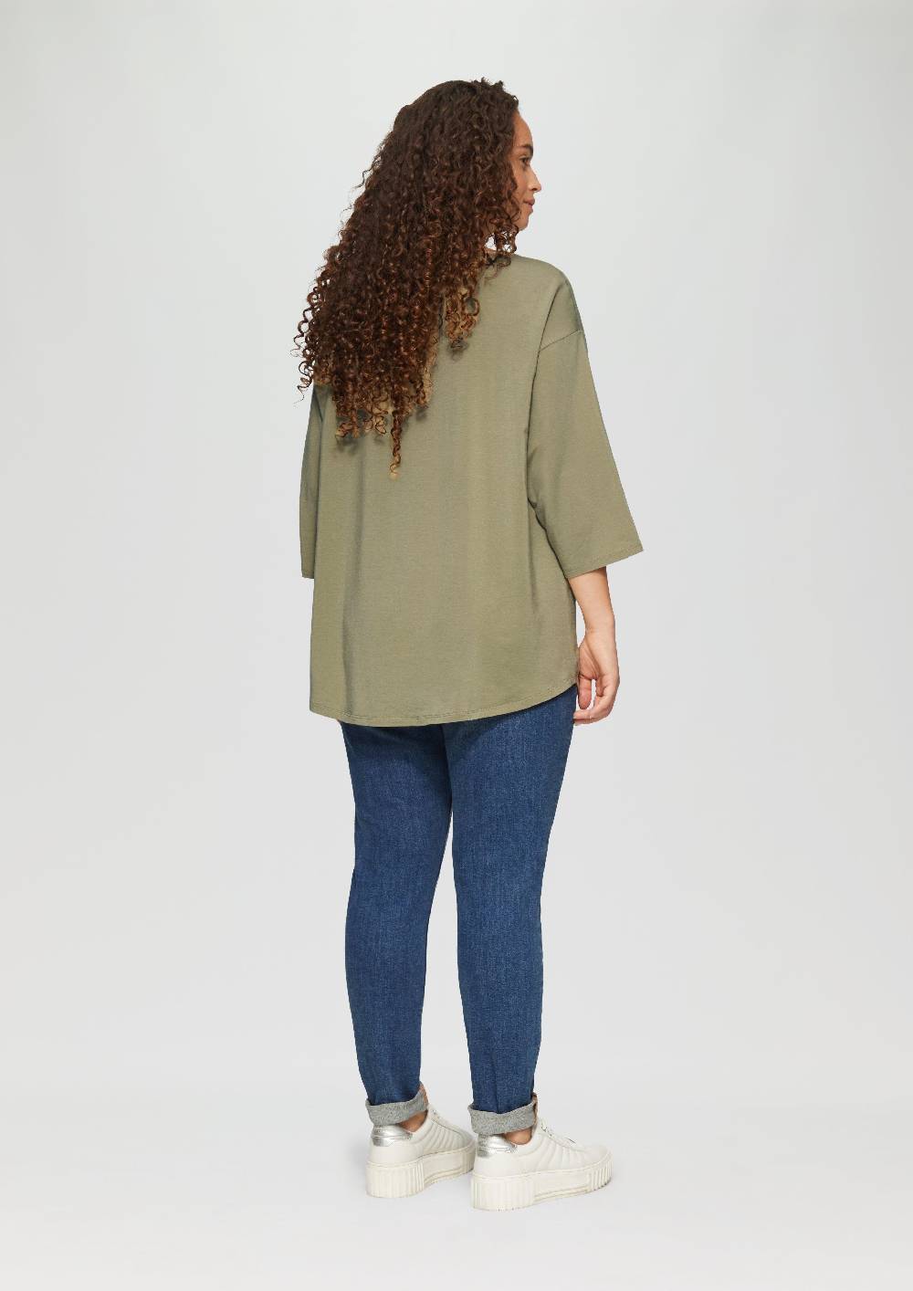 S.Oliver Shirt im Fabricmix und Loose Fit Flash Sale