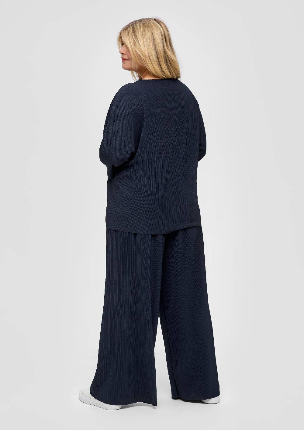 S.Oliver Weite plissierte Hose aus Jersey Begrenztes Angebot