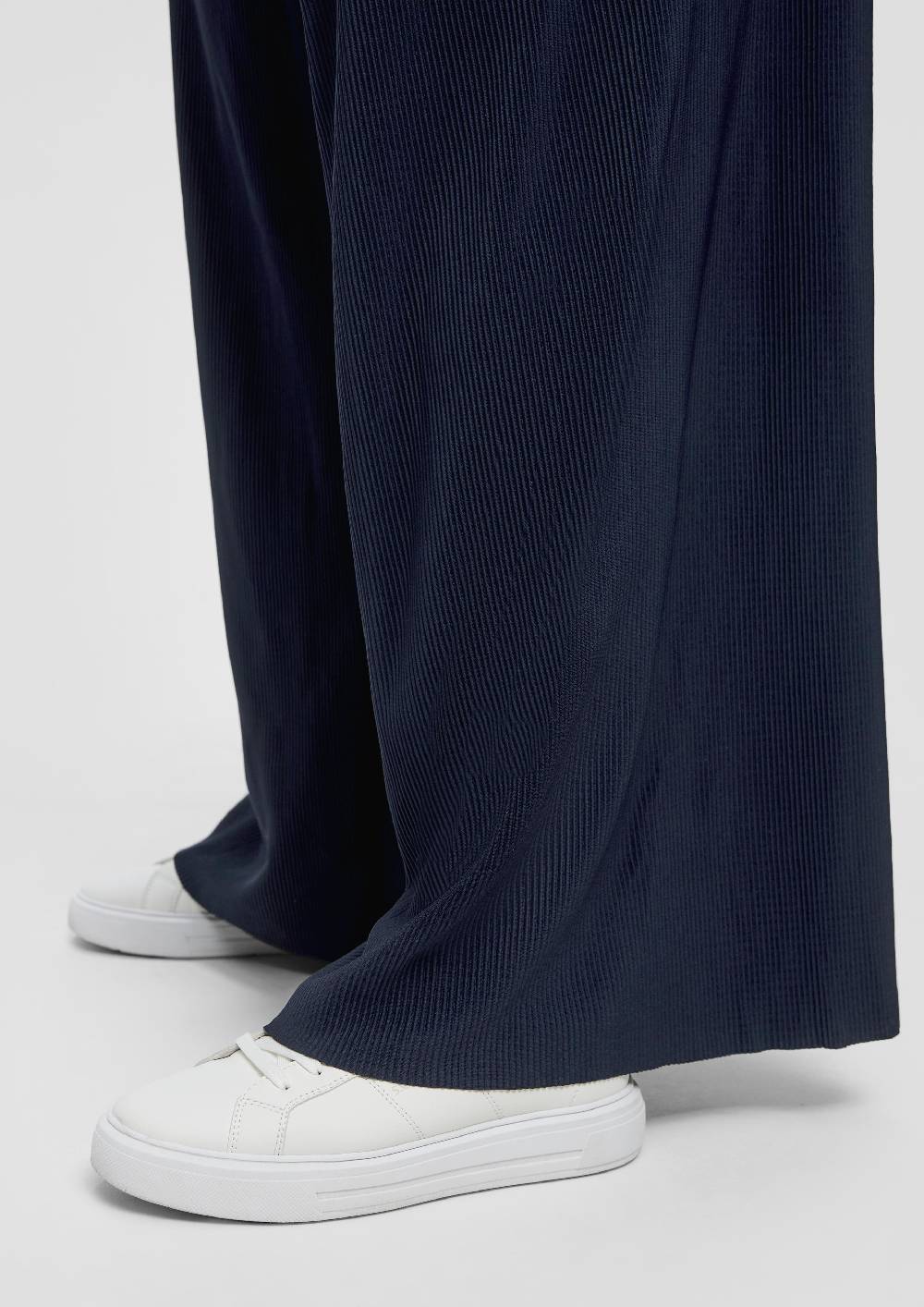 S.Oliver Weite plissierte Hose aus Jersey Begrenztes Angebot