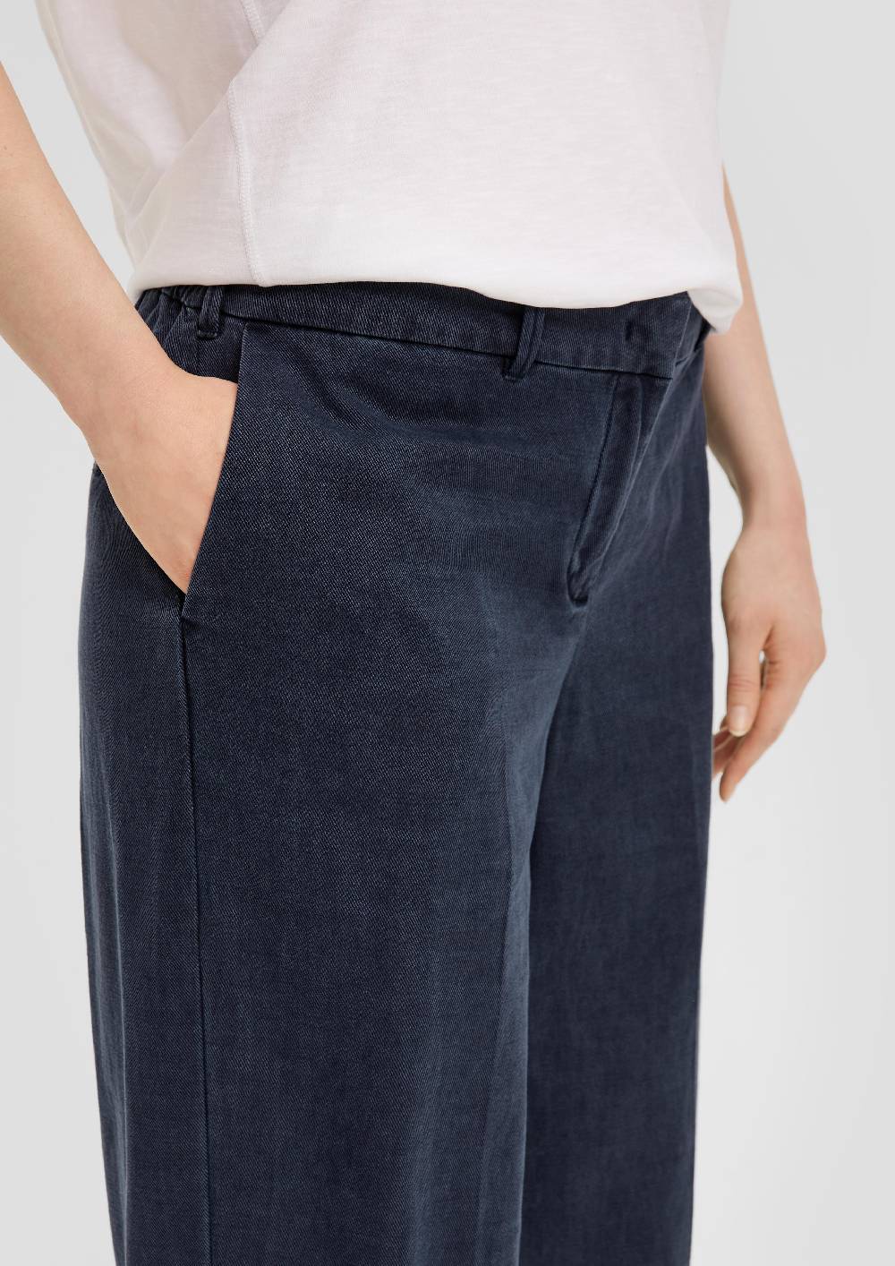 S.Oliver Twillhose mit Elastikbund Online Shopping