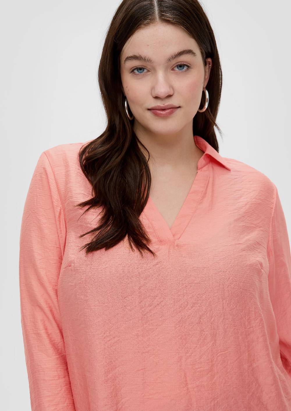 S.Oliver Hemdbluse mit Dobby-Struktur Exklusivangebot