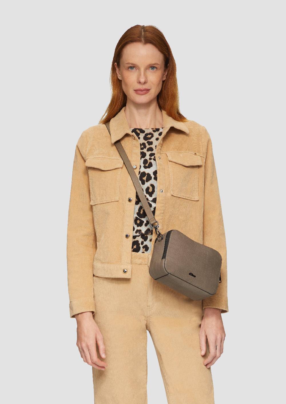 S.Oliver City-Bag in Krokodilleder-Optik Wochenangebot