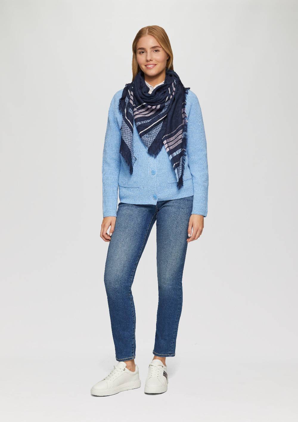 S.Oliver Tuch mit All-over-Print Letzte 2 Tage
