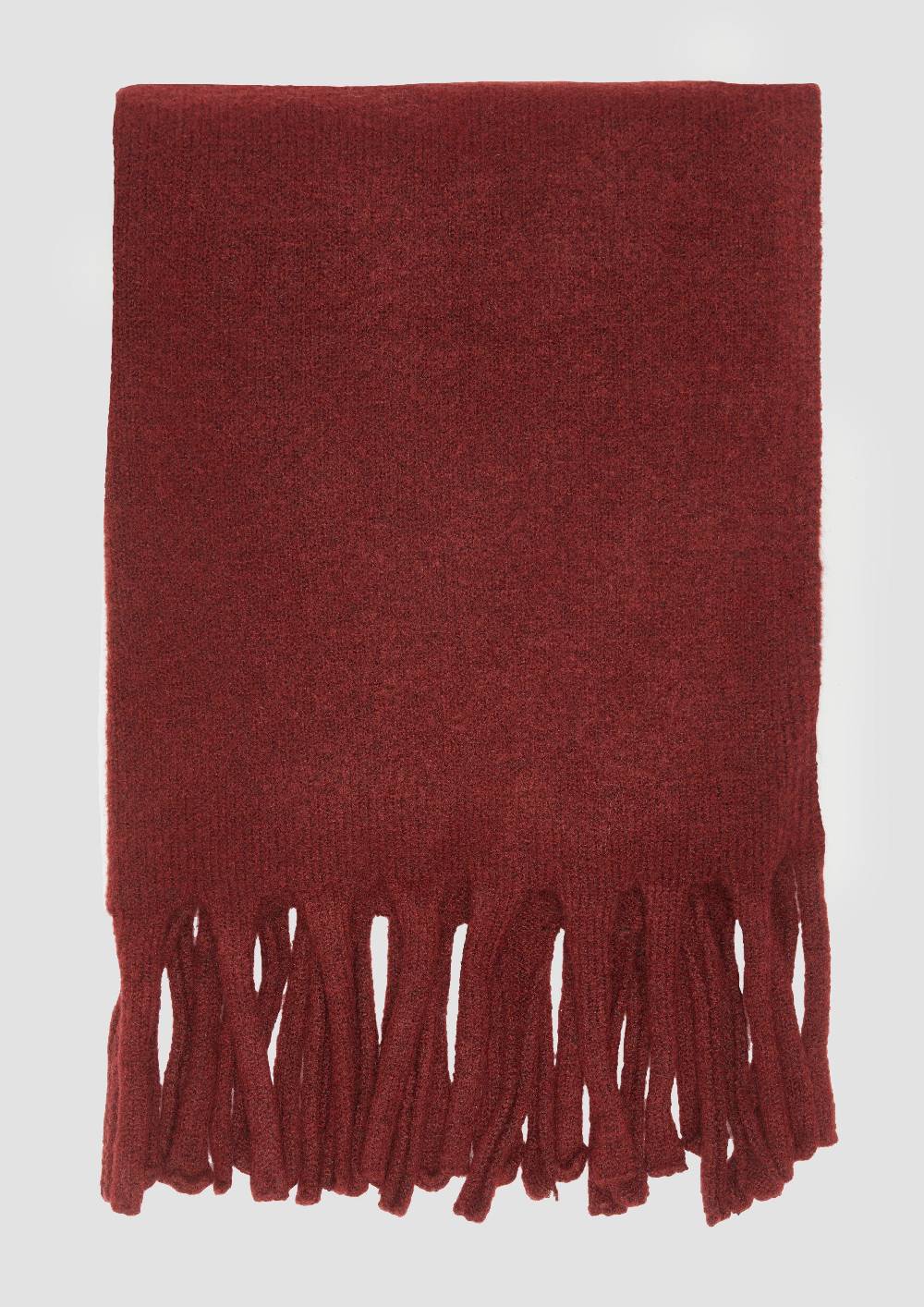 S.Oliver Gestrickter Schal mit Fransen Bis zu 50% Rabatt