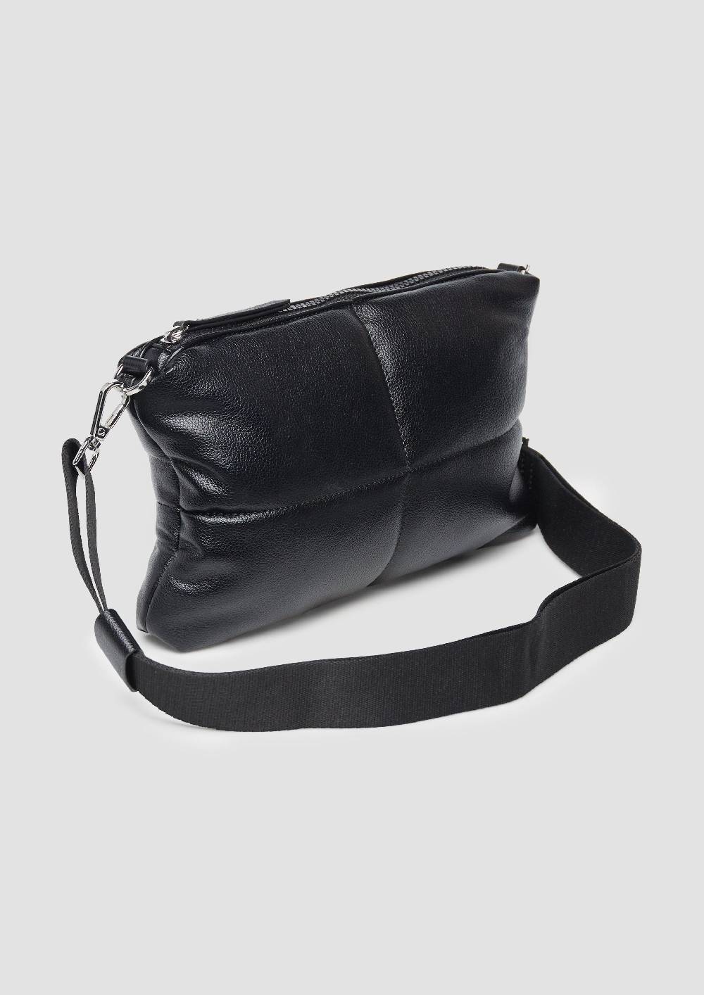 S.Oliver Gesteppte Handytasche mit abnehmbarem Crossbody-Gurt Vierteljährliche Förderung