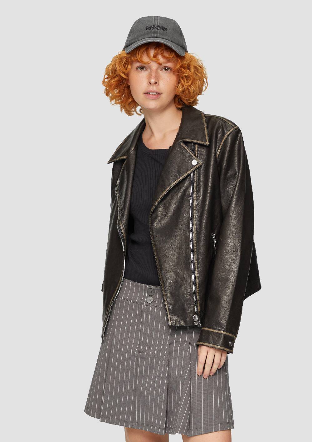 S.Oliver Kappe im Used Look Kostenloser Versand international