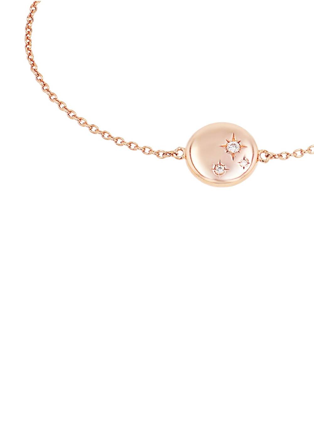 S.Oliver rosévergoldet Silber-Armband mit Stern-Motiv Limitierter Zeitrabatt