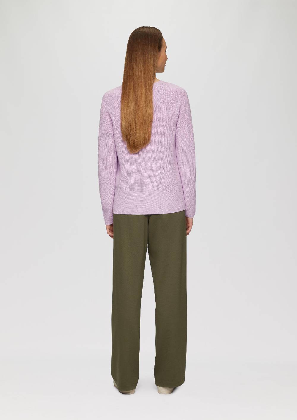 S.Oliver Strickpullover mit V-Ausschnitt und Raglan-Ärmeln Tägliche Deals