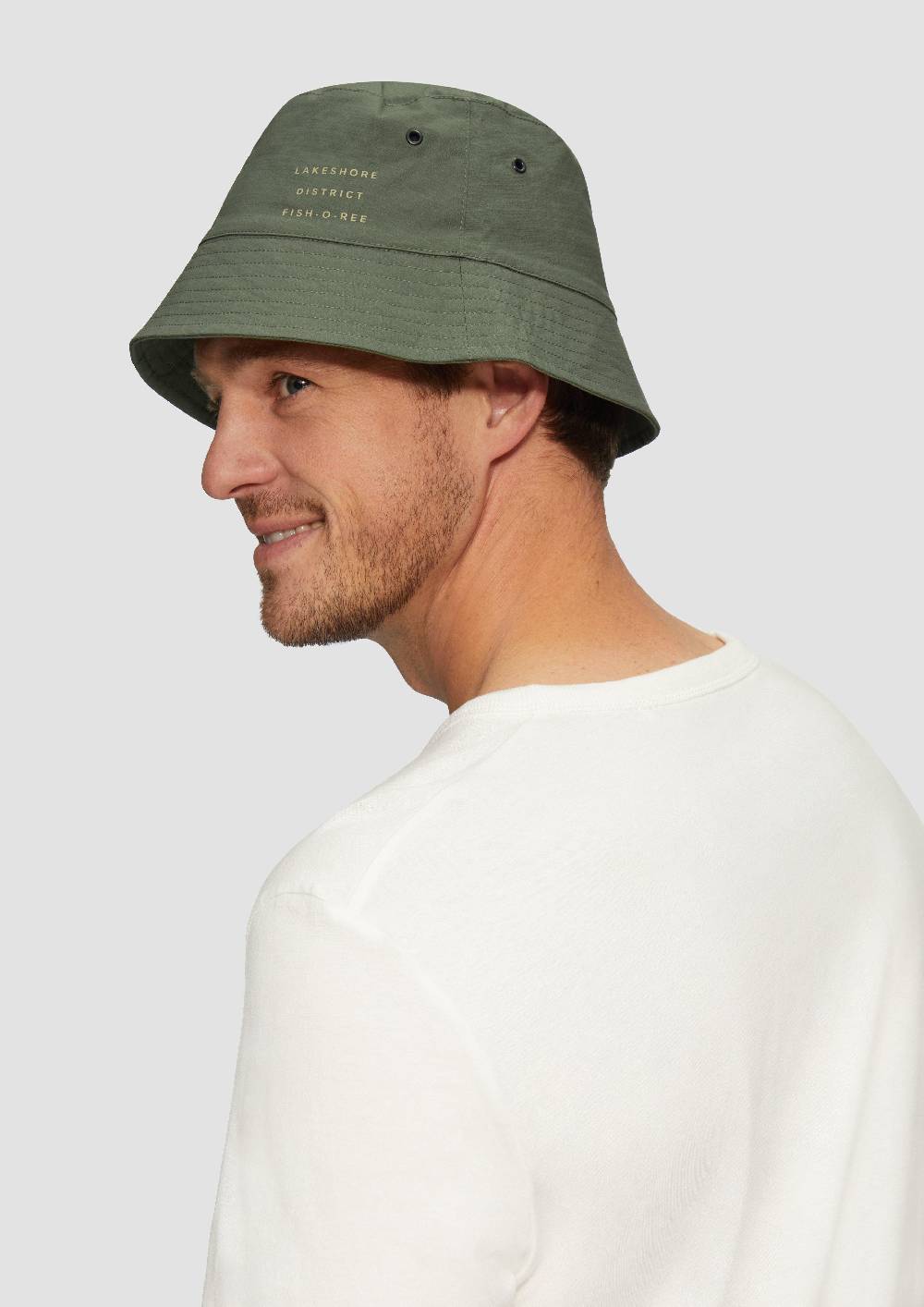 S.Oliver Bucket-Hat mit Print-Detail Begrenzte Freigabe
