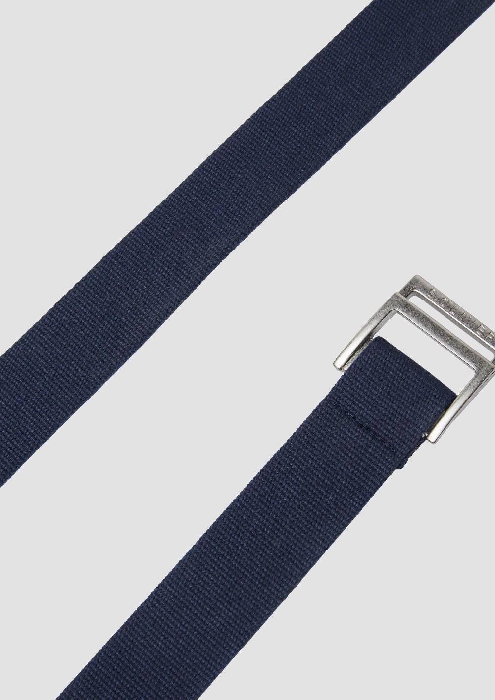 S.Oliver Canvas-Gürtel mit Lederdetails Bis zu 50% Rabatt
