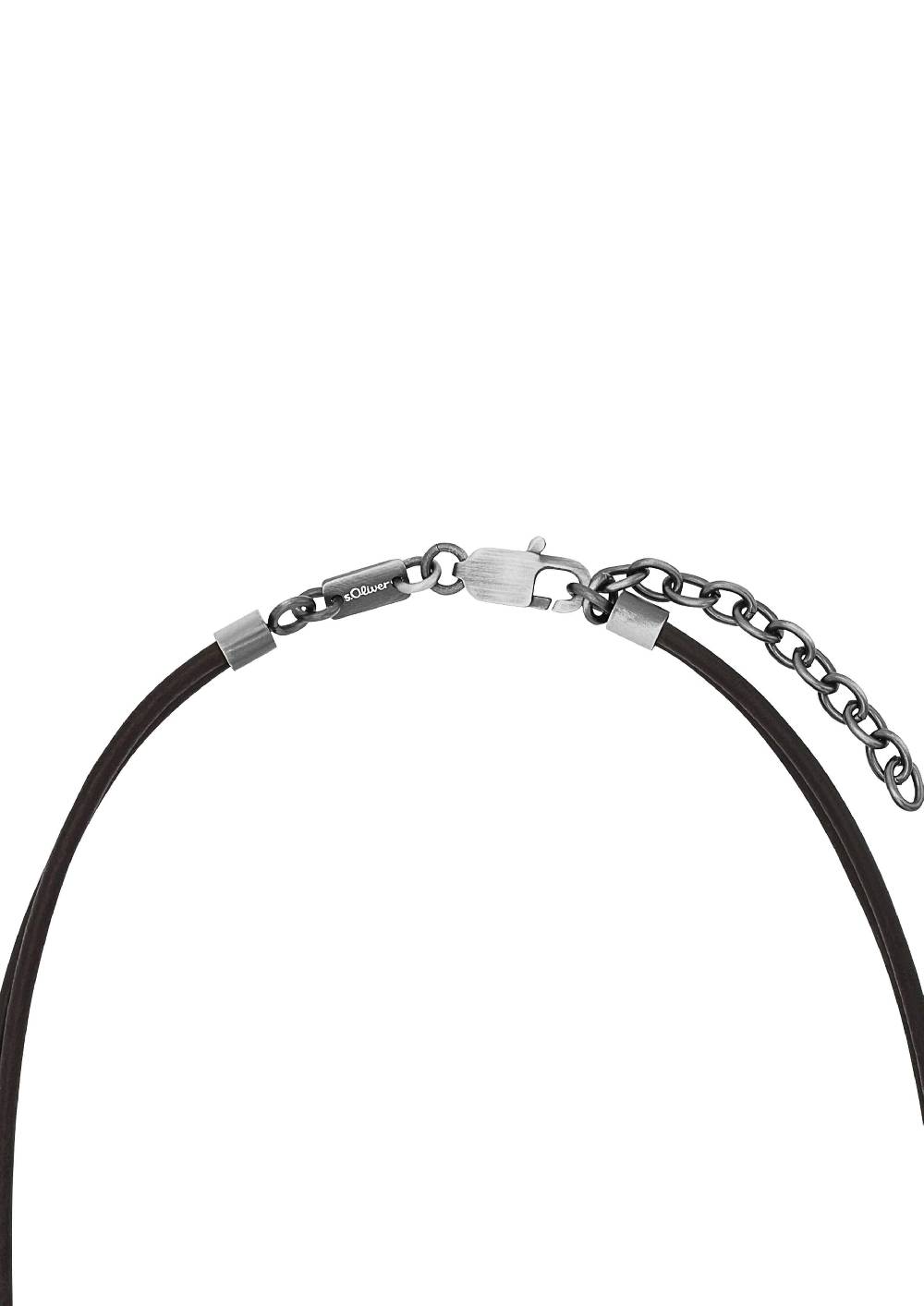 S.Oliver Ledercollier mit Edelstahl-Beads Nur für heute