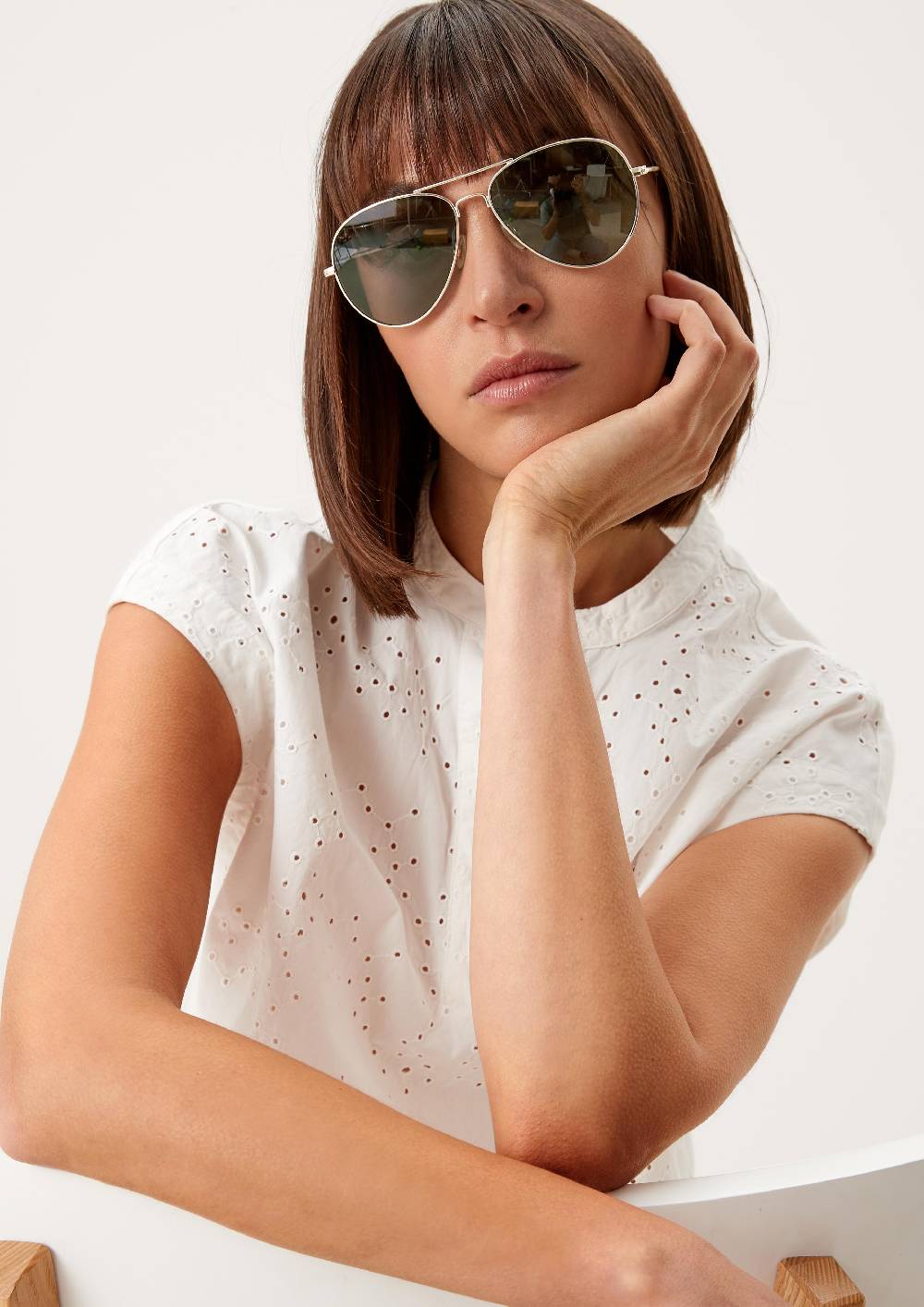 S.Oliver Sonnenbrille im Retro-Look Räumungsverkauf