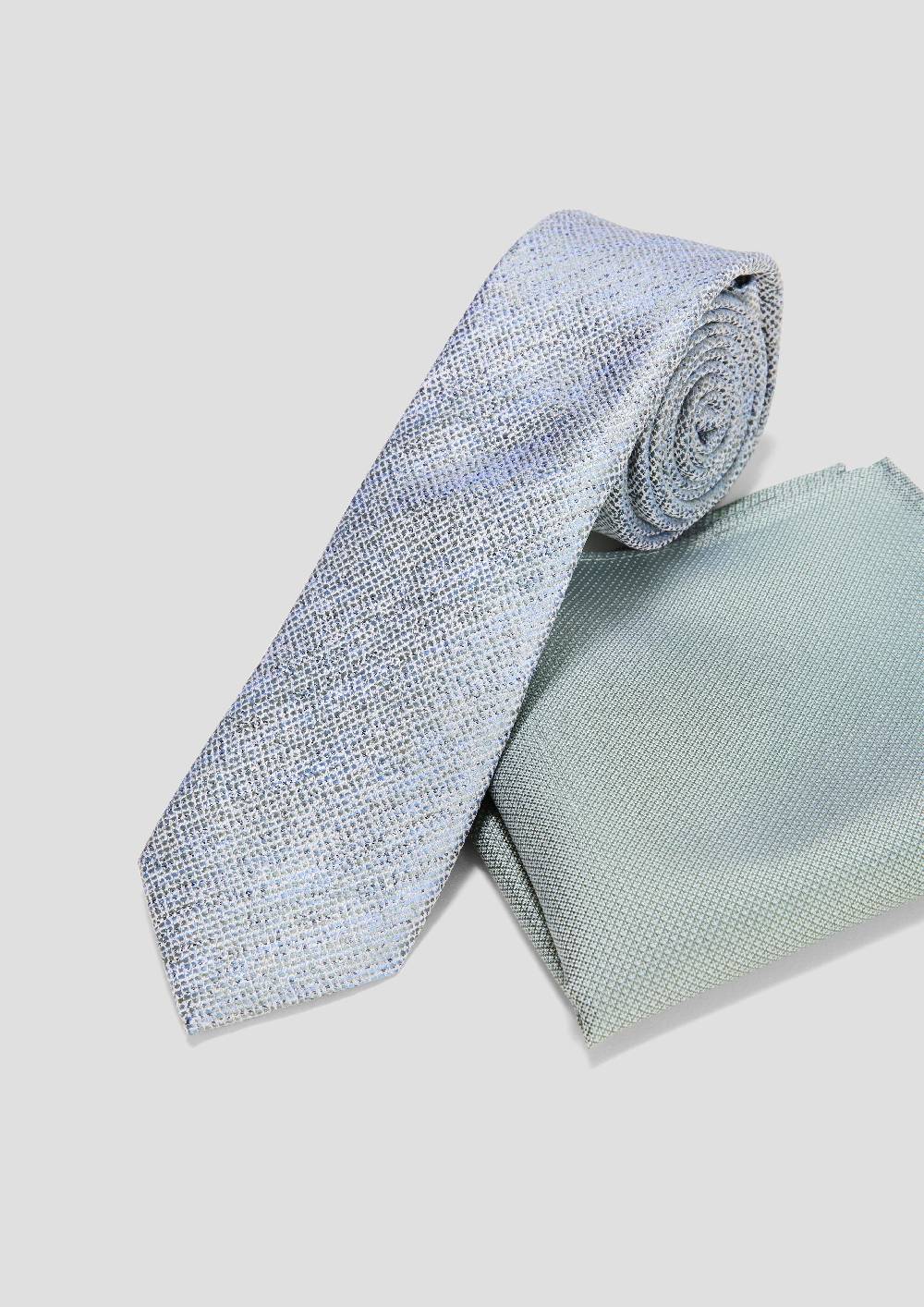 S.Oliver Accessoires-Box mit Krawatte und Tuch Kostenlose Rückgabe