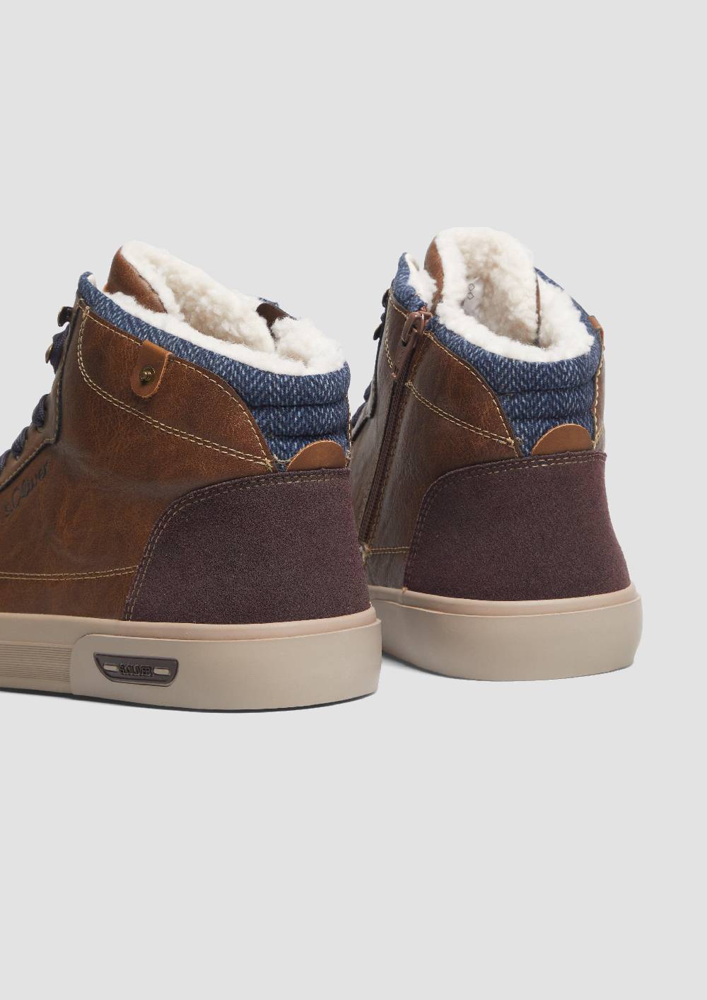 S.Oliver Gefütterte Stiefel mit Logo-Detail Bis zu 50% Rabatt
