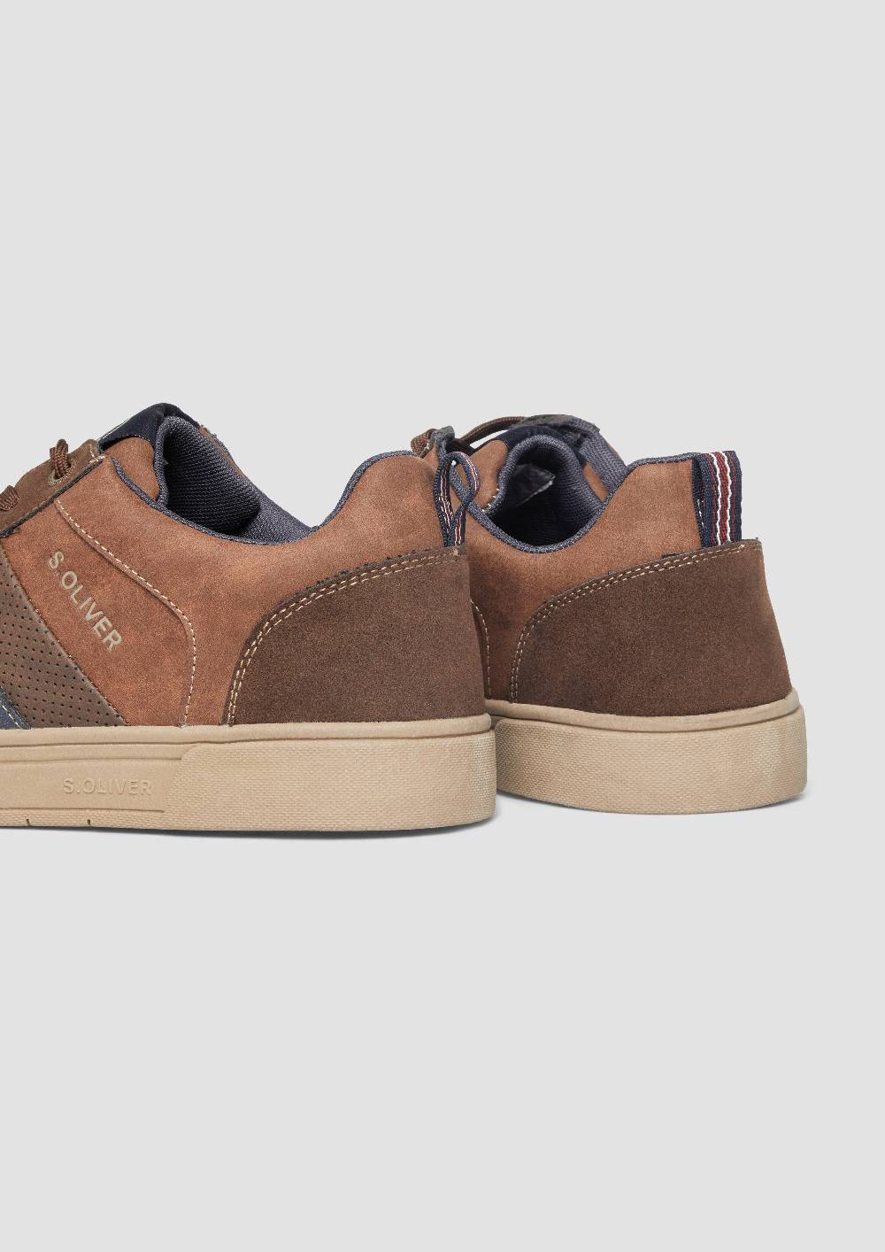 S.Oliver Sneaker in Leder-Optik 50% Rabatt mit kostenlosem Versand