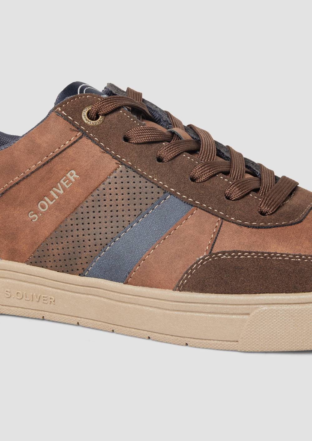 S.Oliver Sneaker in Leder-Optik 50% Rabatt mit kostenlosem Versand