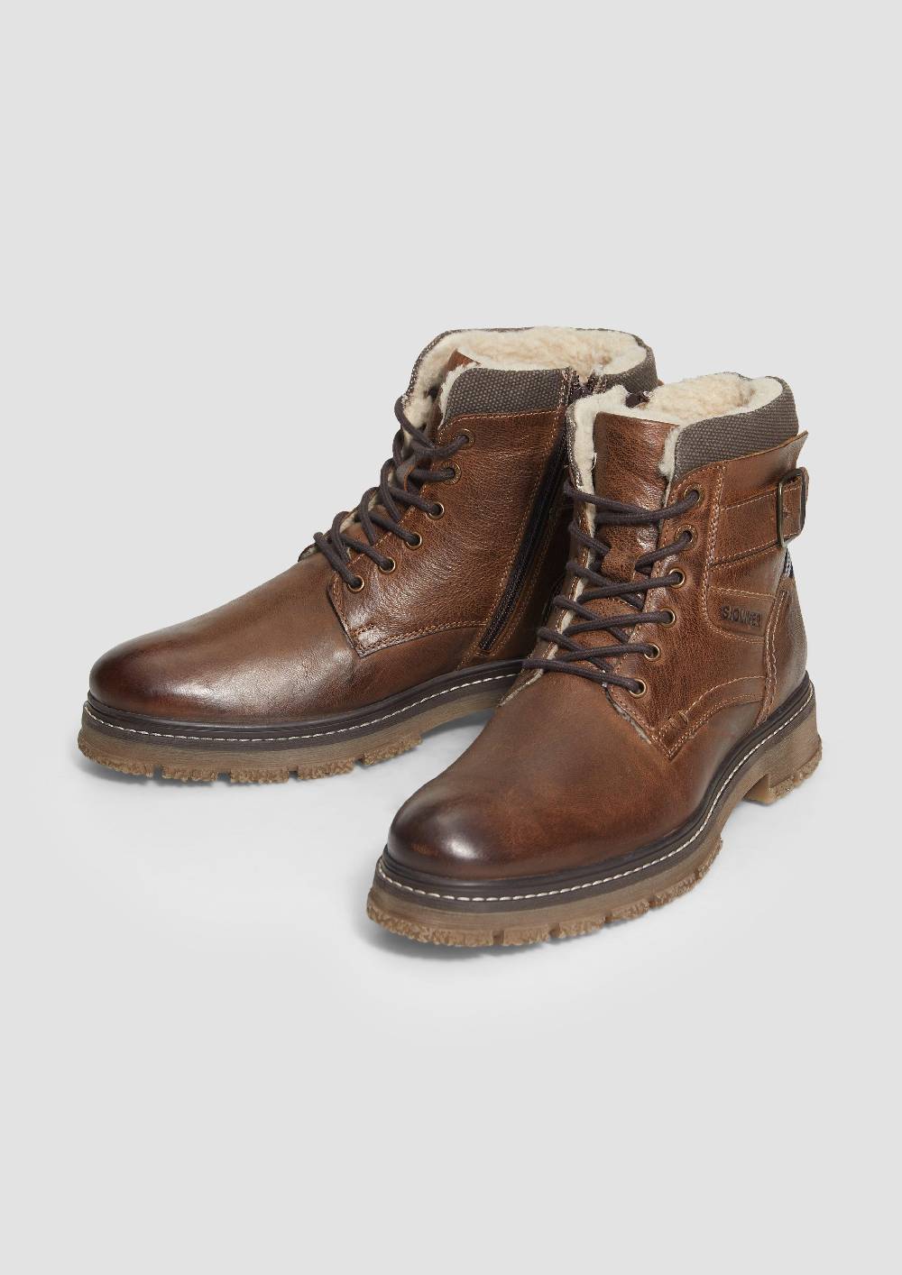 S.Oliver Stiefel aus Leder Rabatte dieses Monats