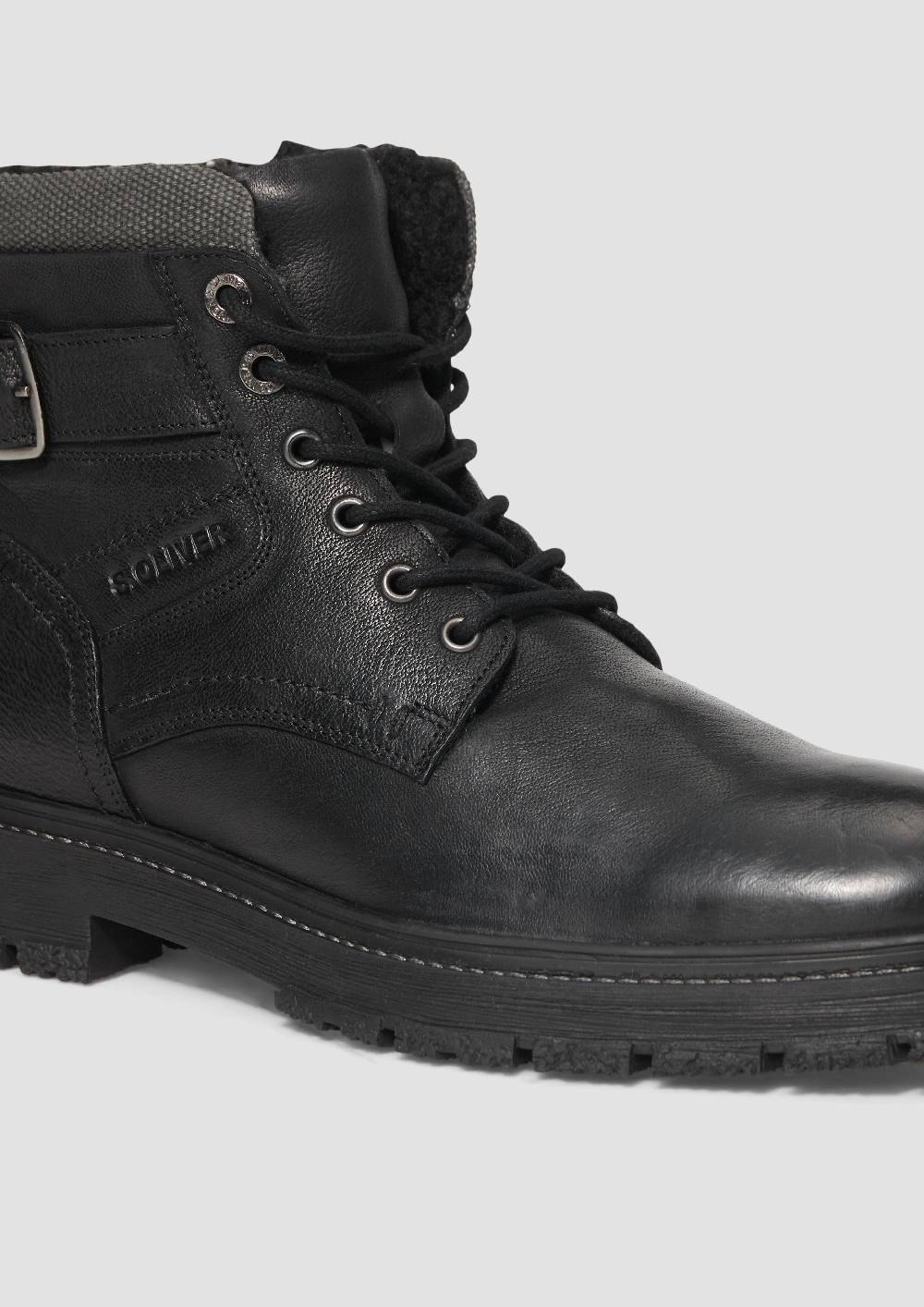 S.Oliver Stiefel aus Leder 2025