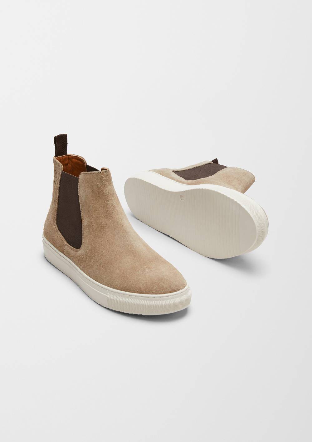 S.Oliver Chelsea Boots aus Echtleder Outlet
