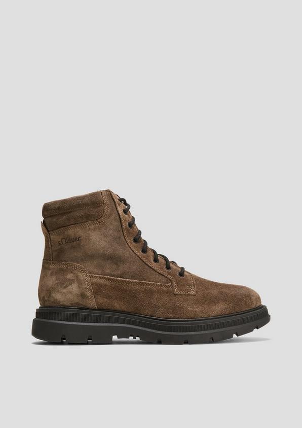 S.Oliver Gefütterte Boots aus Leder Angebote