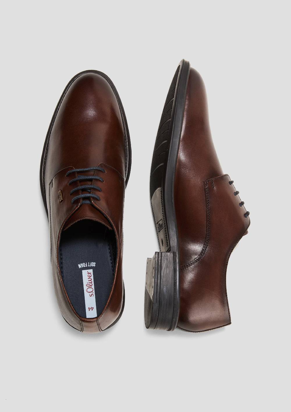 S.Oliver Elegante Schnürer aus Echtleder Schlussverkauf