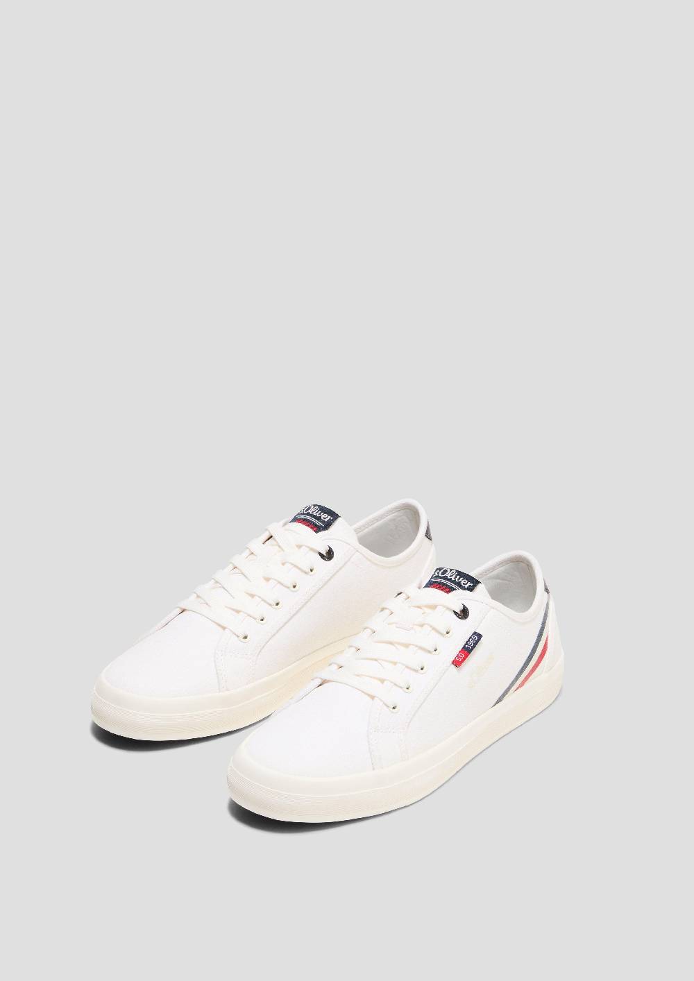 S.Oliver Sneaker mit Kontrast-Details und Logo Fabrik Onlineshop