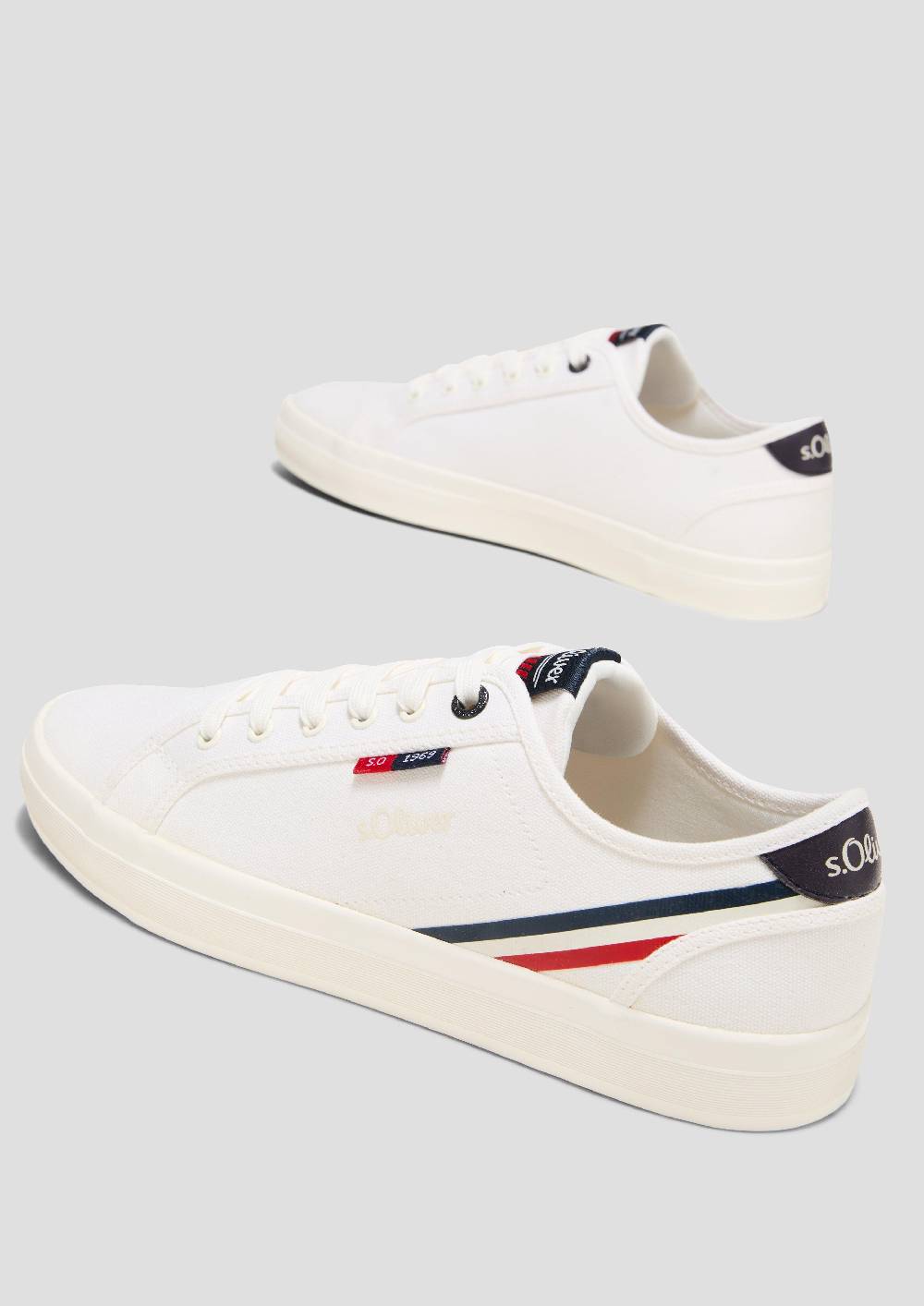 S.Oliver Sneaker mit Kontrast-Details und Logo Fabrik Onlineshop