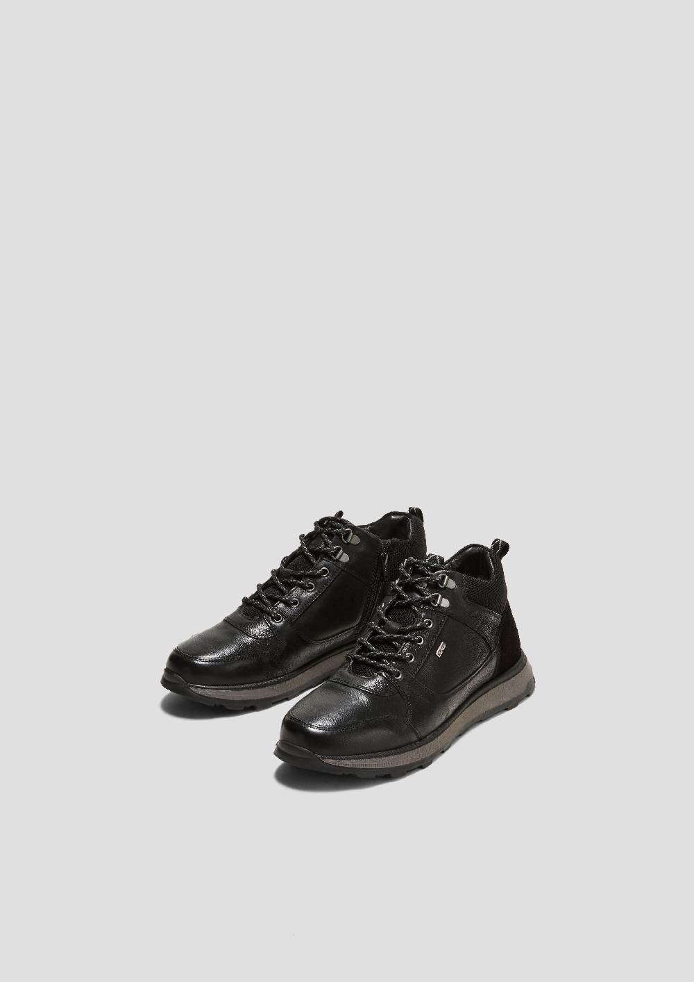 S.Oliver Echtleder-Stiefel in Sneaker-Optik Versandkostenfrei
