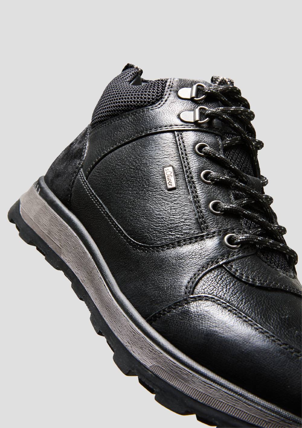 S.Oliver Echtleder-Stiefel in Sneaker-Optik Versandkostenfrei