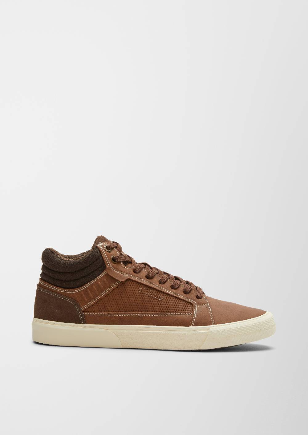 S.Oliver High Sneaker im Materialmix Lagerräumung
