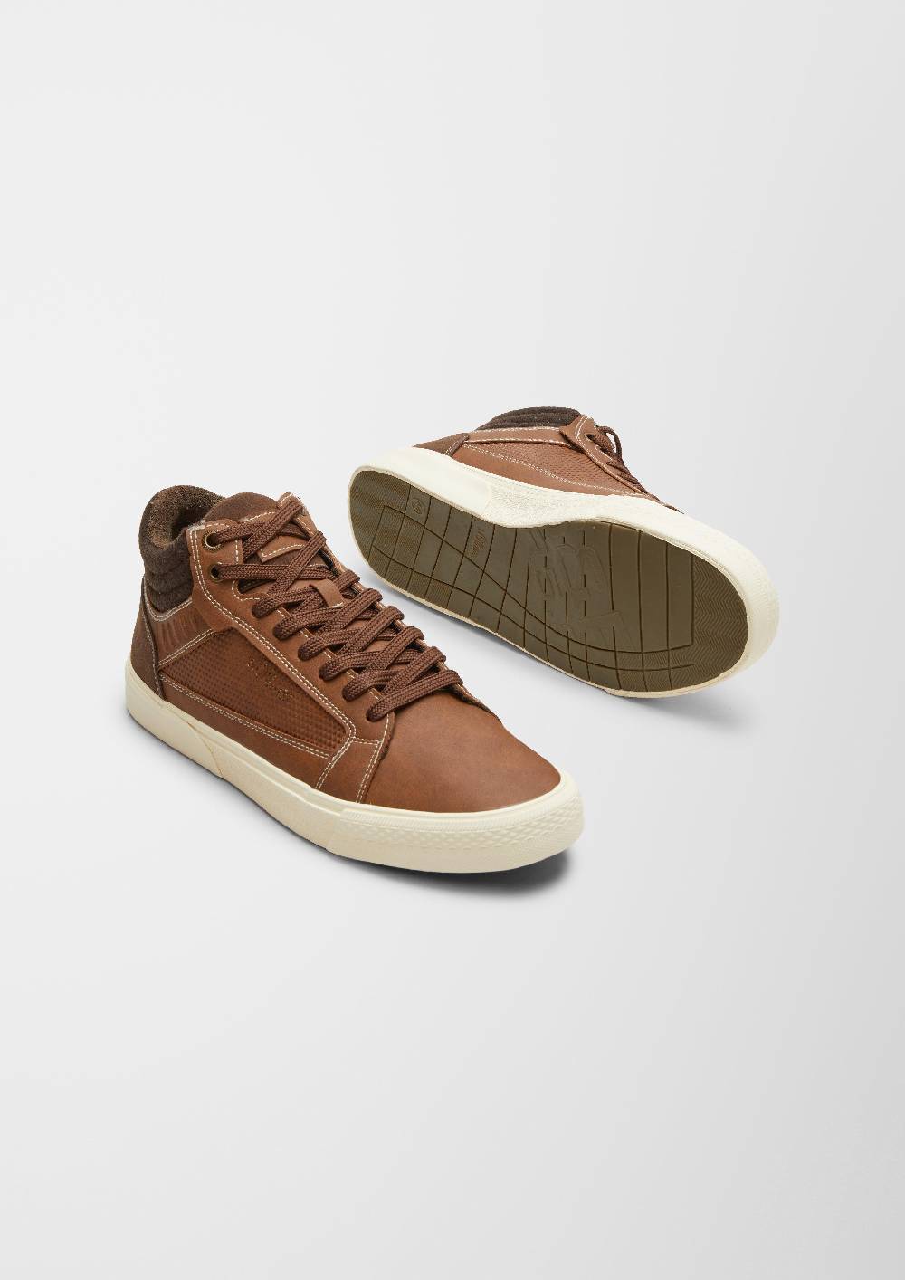 S.Oliver High Sneaker im Materialmix Lagerräumung