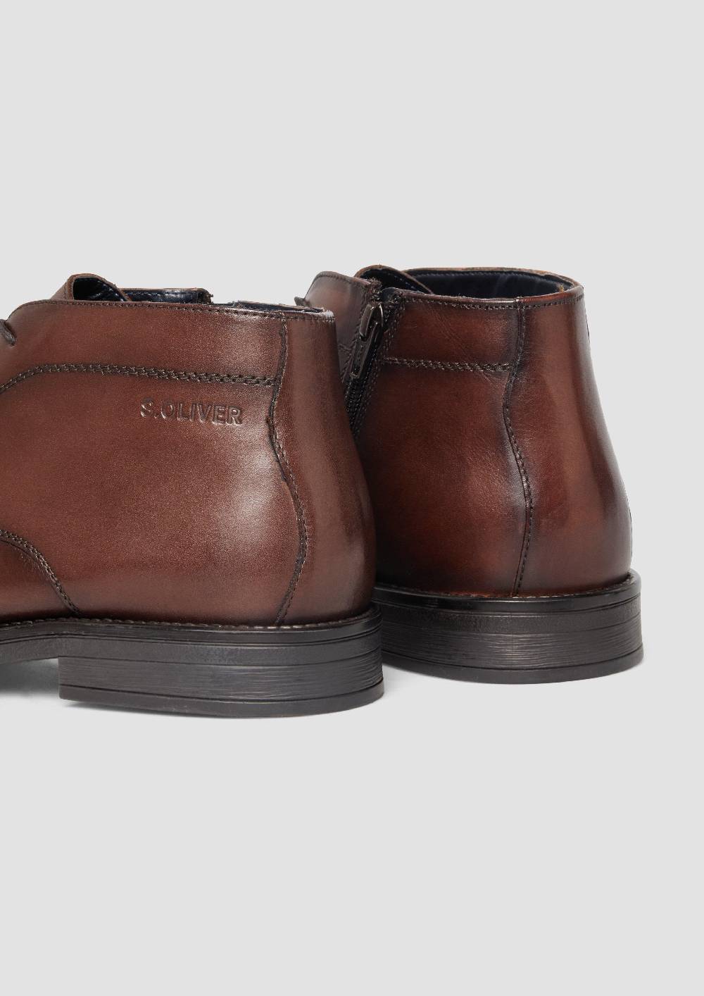 S.Oliver Stiefel aus Leder Top Angebot