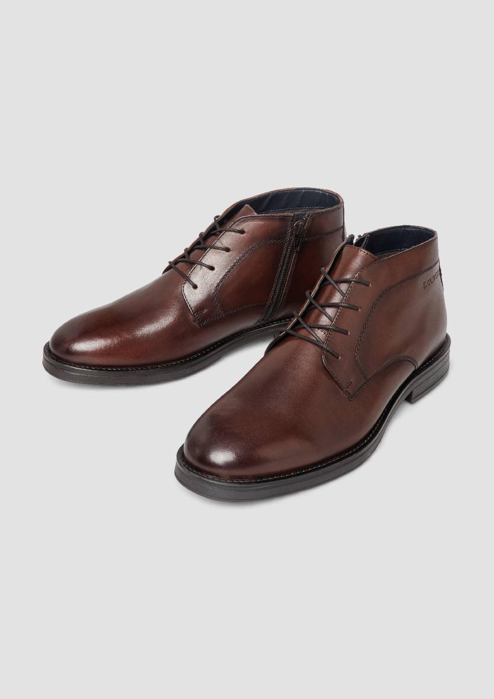 S.Oliver Stiefel aus Leder Top Angebot