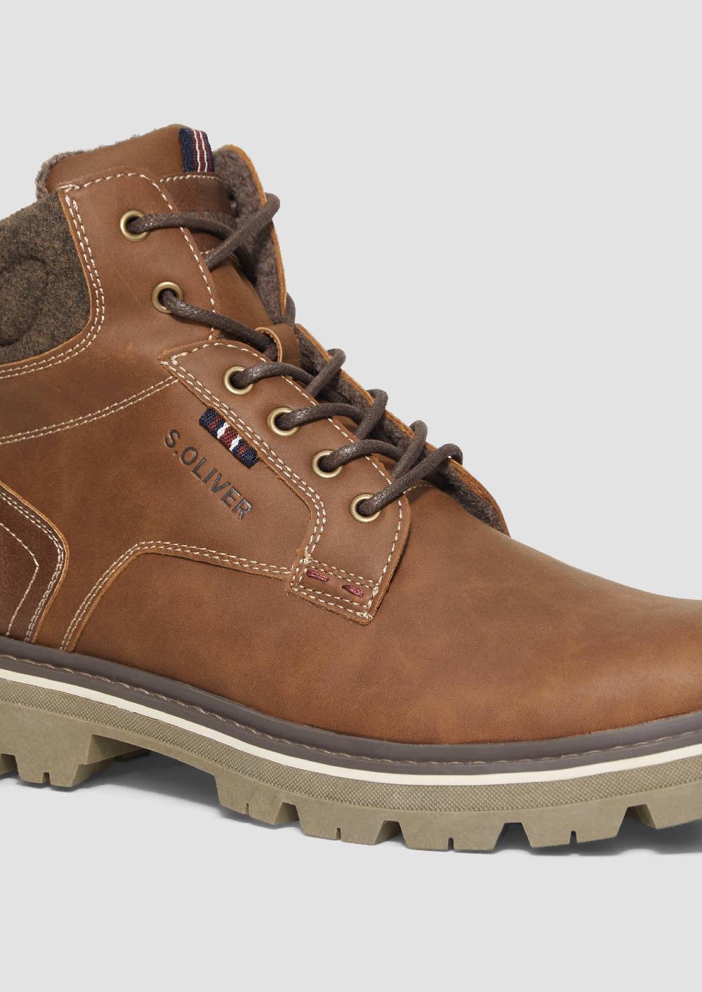 S.Oliver Stiefel in Leder-Optik Große Rabatte
