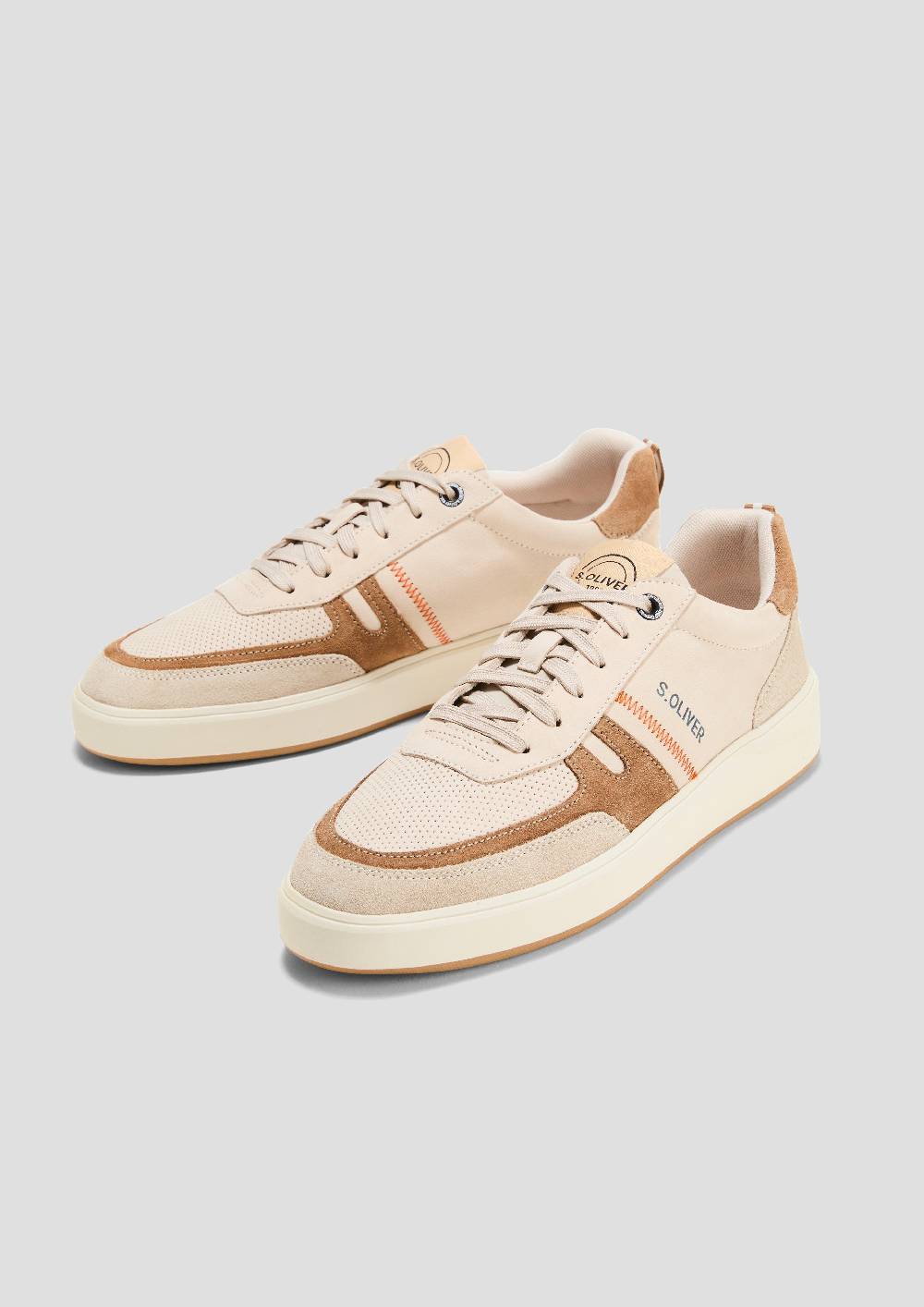 S.Oliver Sneaker aus Leder mit Logo-Detail Super Sparpreis