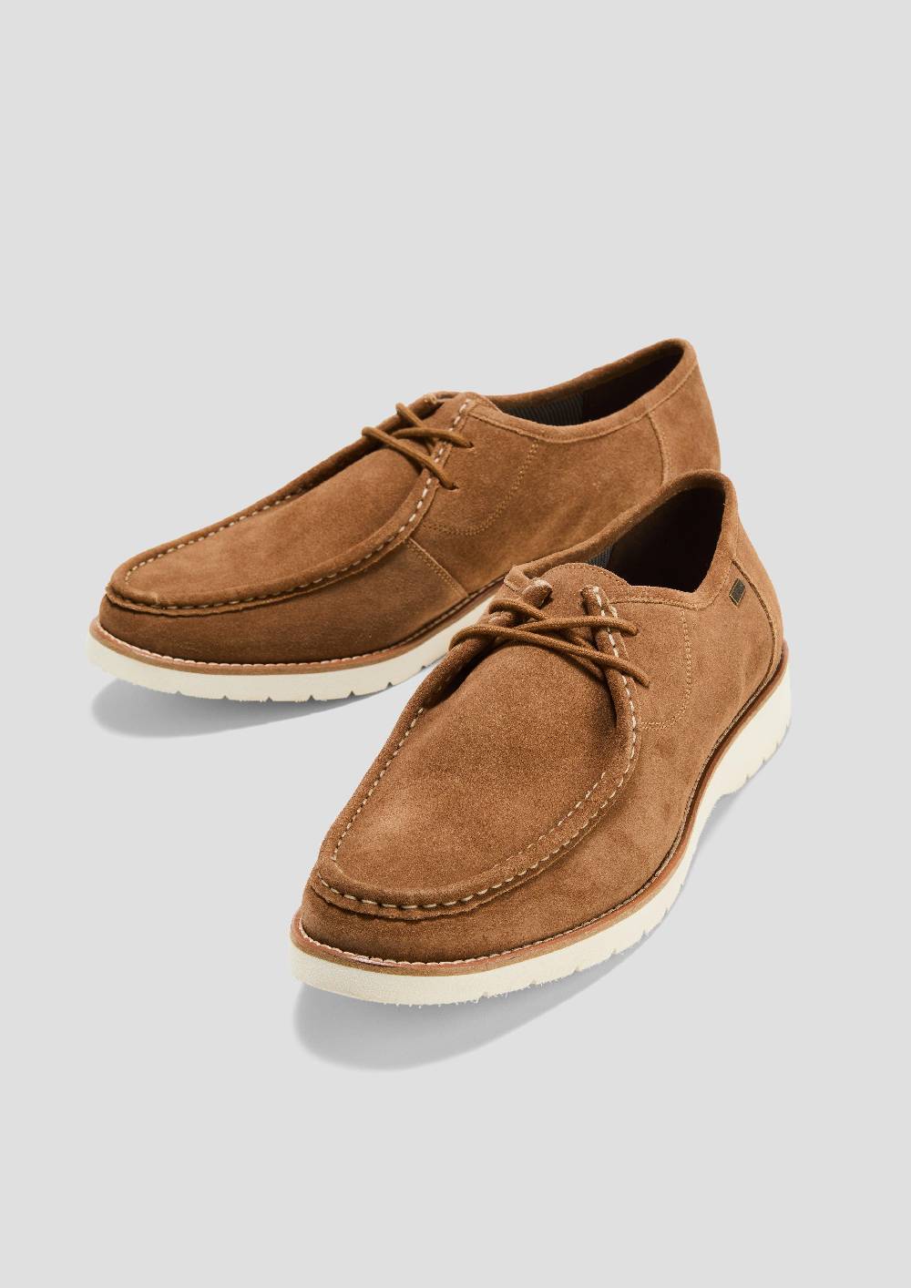 S.Oliver Slipper aus Leder mit Ziernähten Wochenangebot