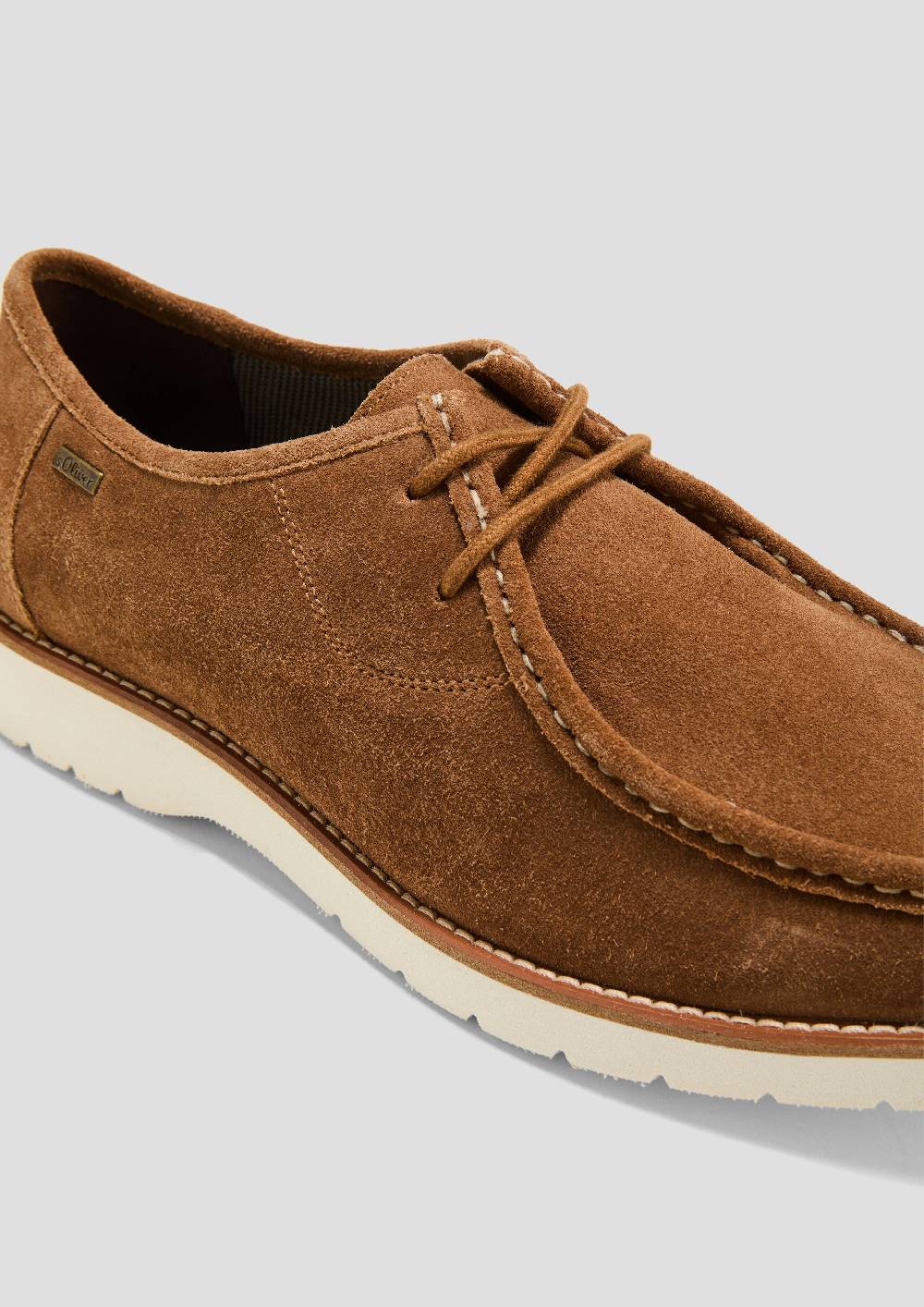 S.Oliver Slipper aus Leder mit Ziernähten Wochenangebot