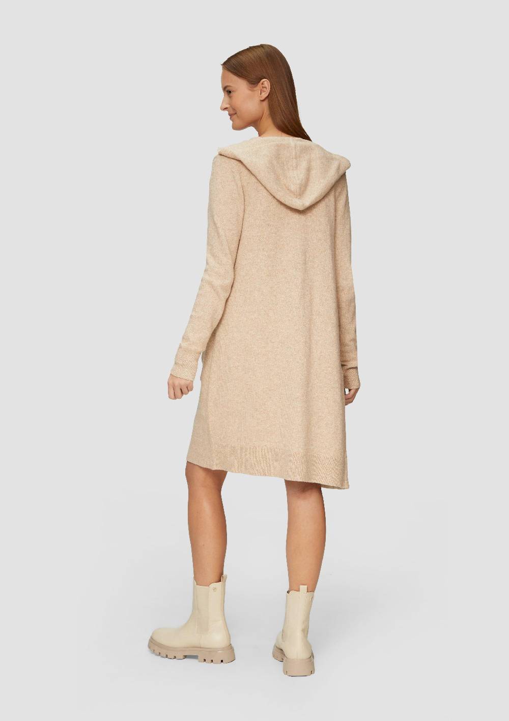 S.Oliver Long-Cardigan mit Kapuze Clearance-Verkauf