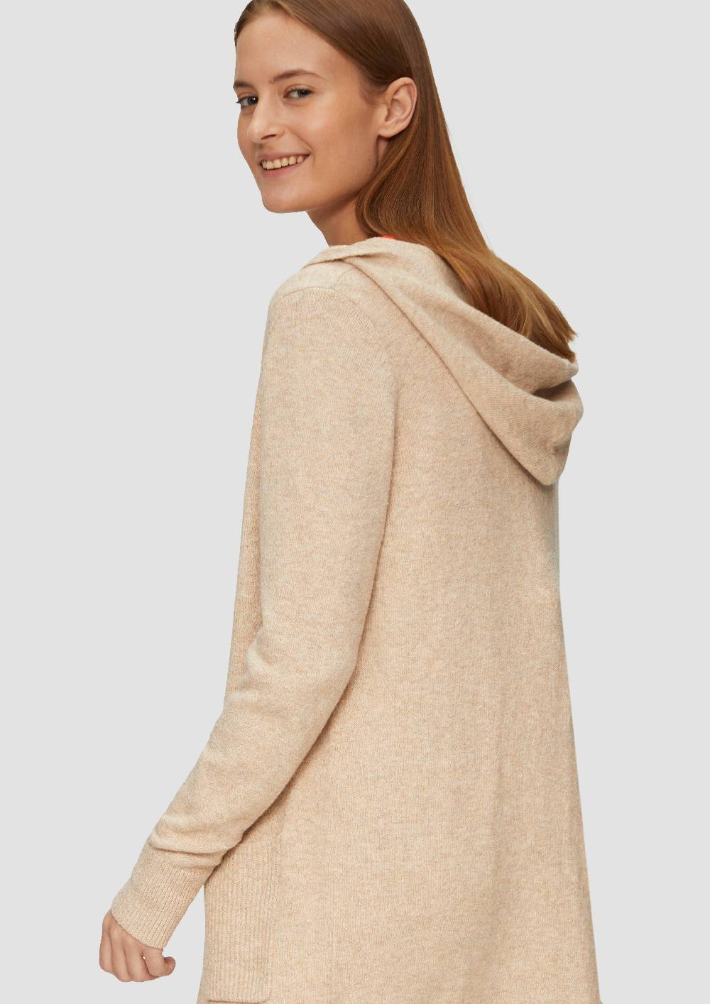 S.Oliver Long-Cardigan mit Kapuze Clearance-Verkauf
