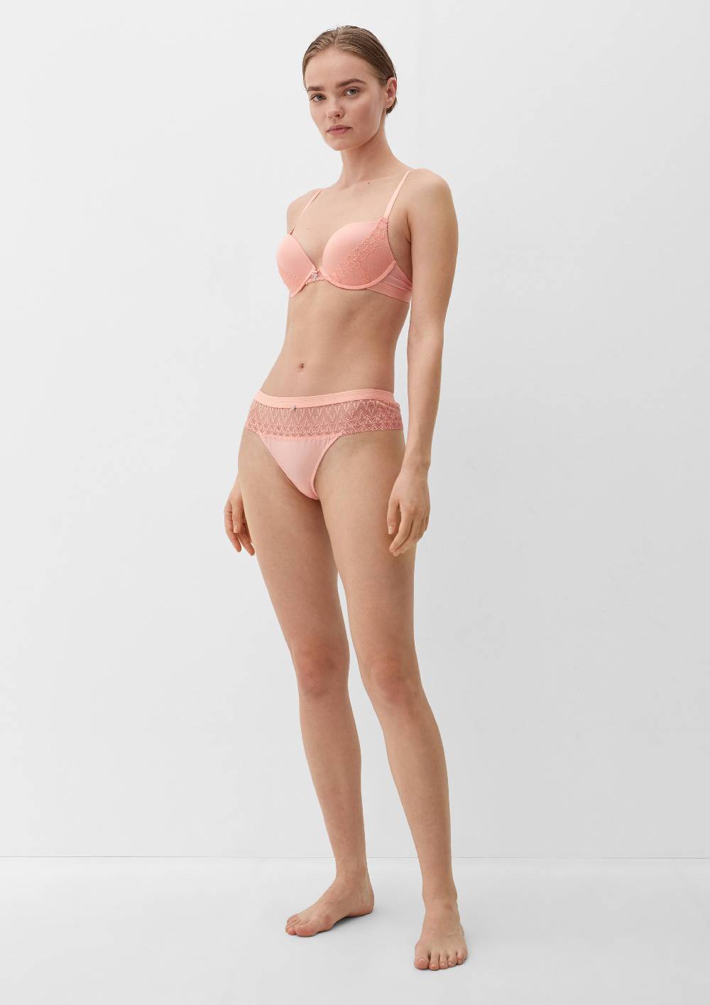 S.Oliver String mit Spitzendetails Kostenloser Versand international